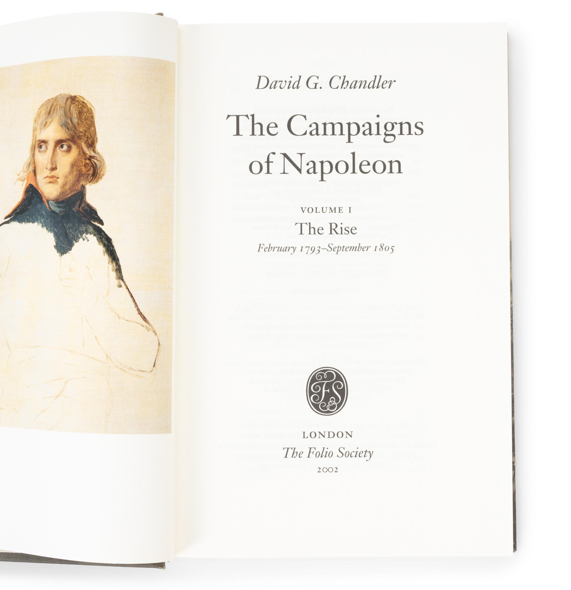 David Chandler's The Campaigns of Napoleon Set