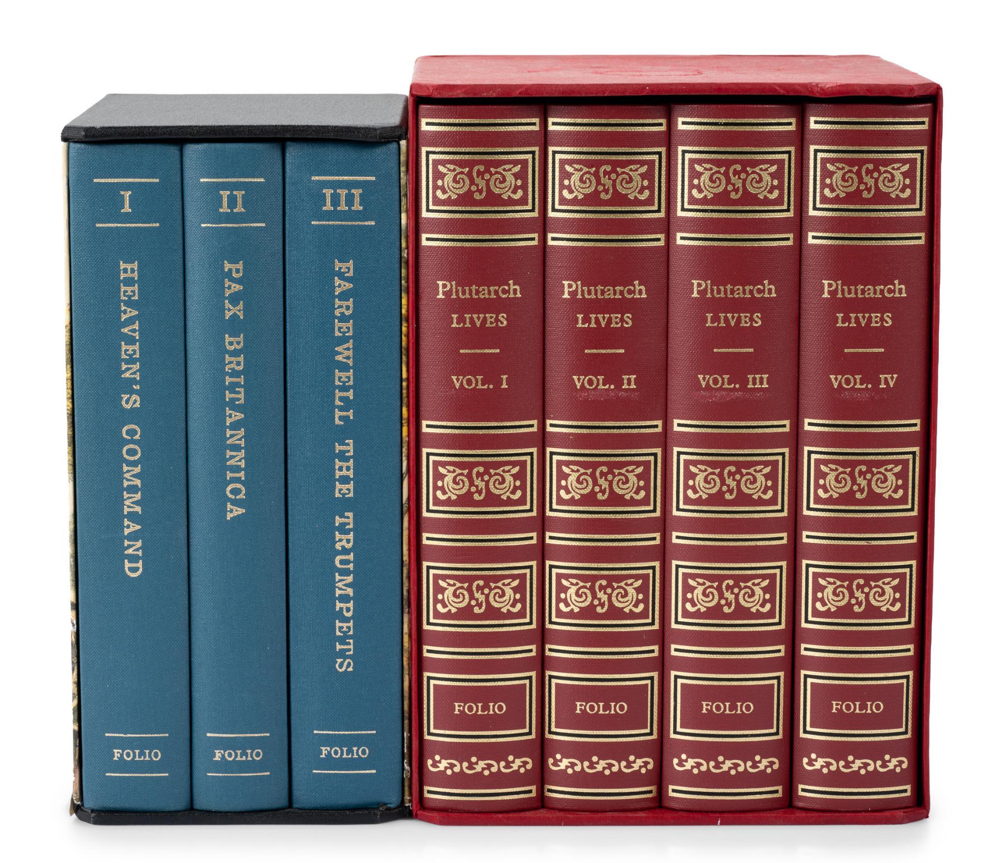 2 Folio Society Book Sets
