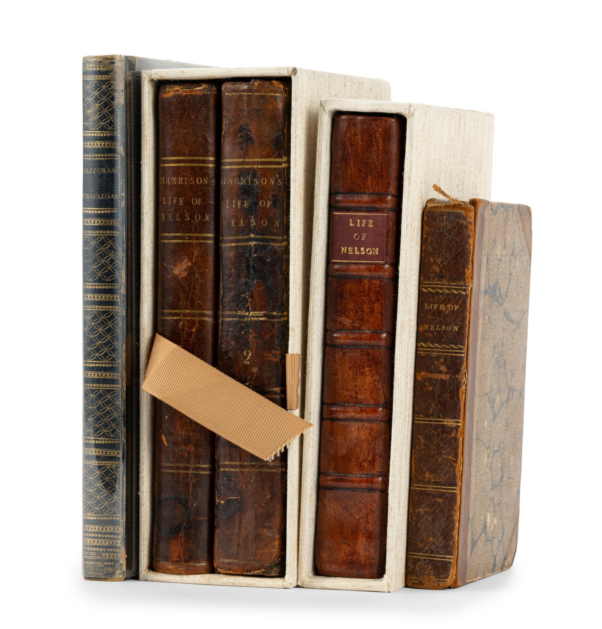 5 Antique Lord Nelson Books