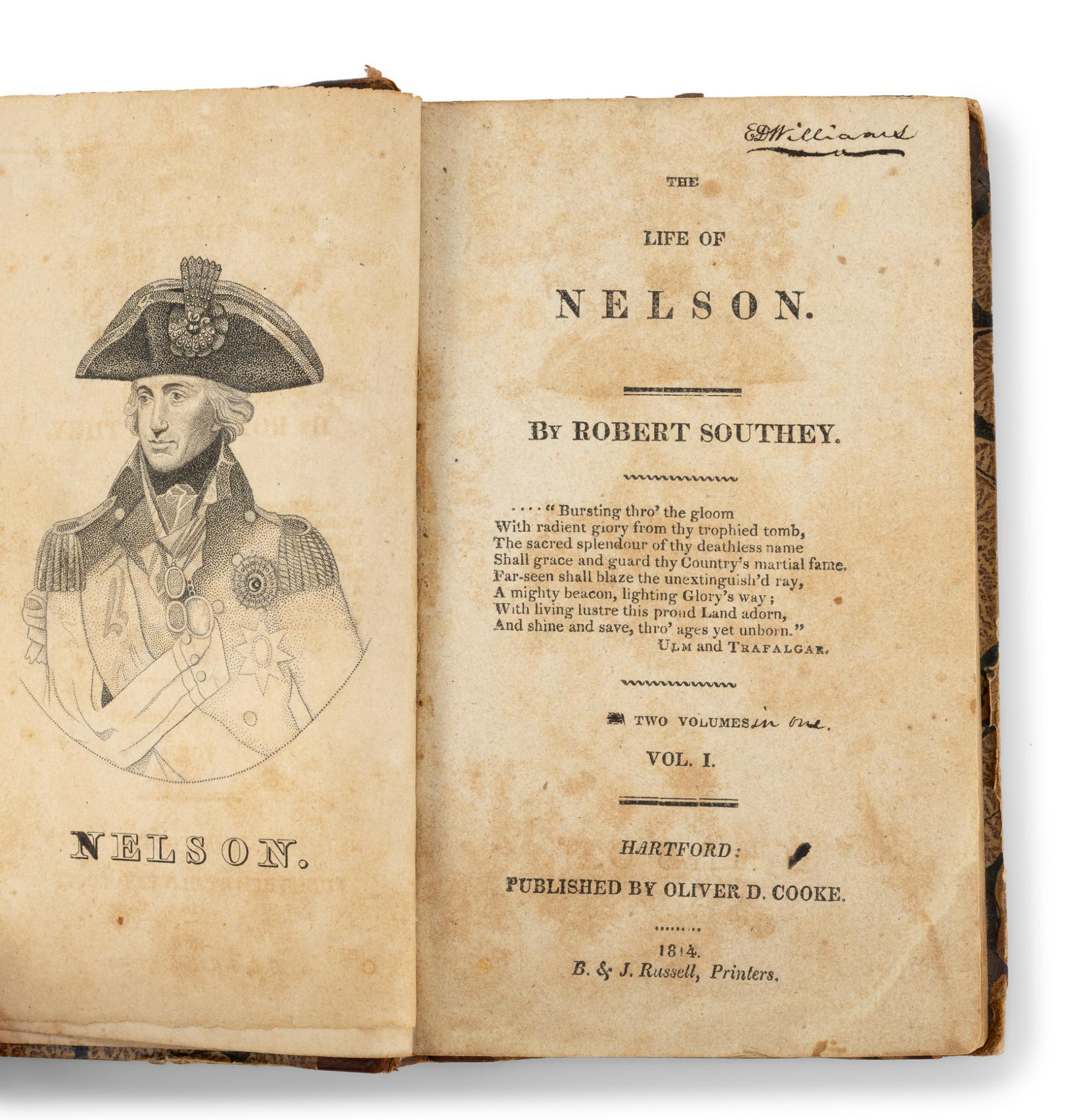 5 Antique Lord Nelson Books