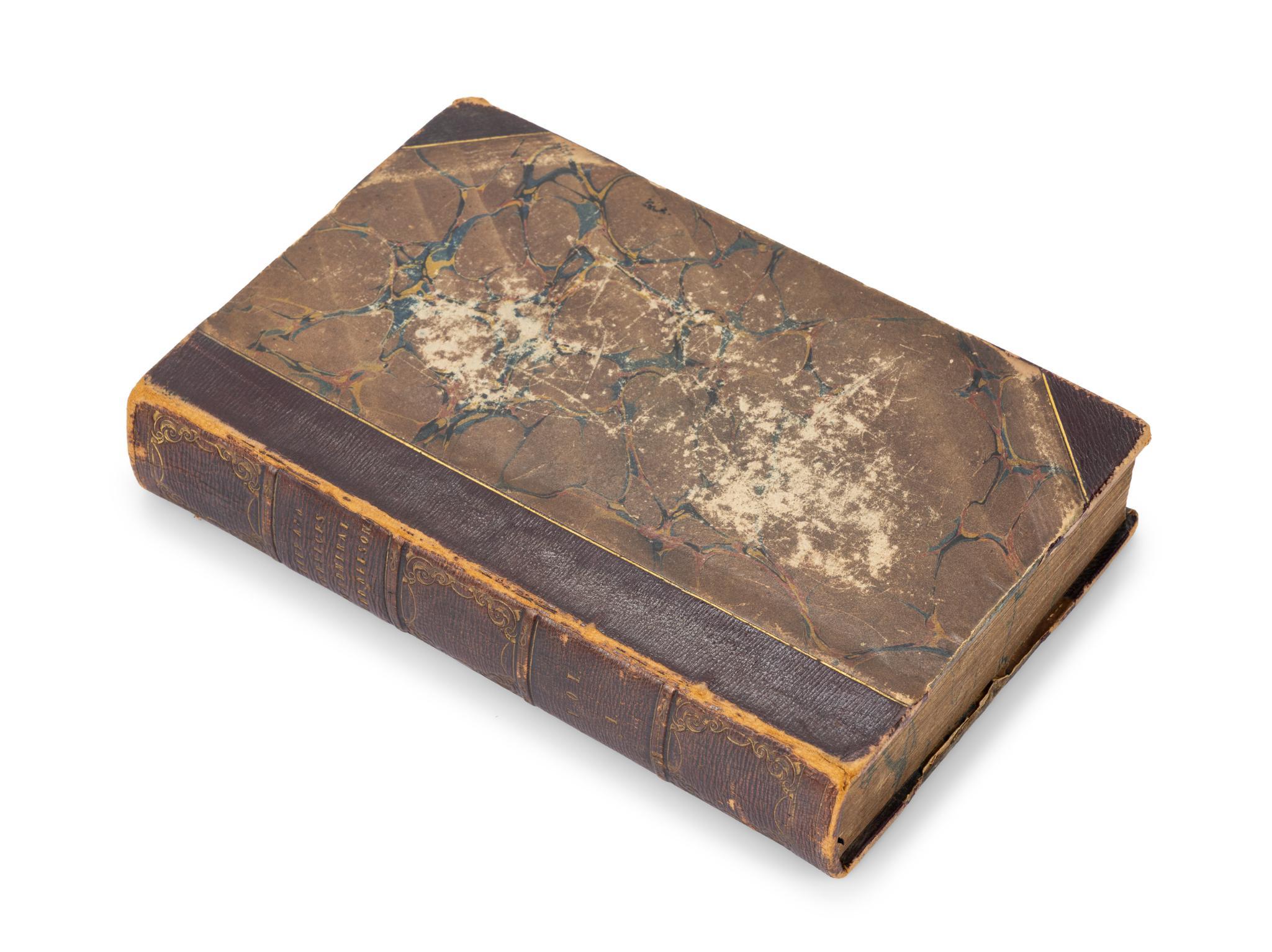 4 Antique Naval Books