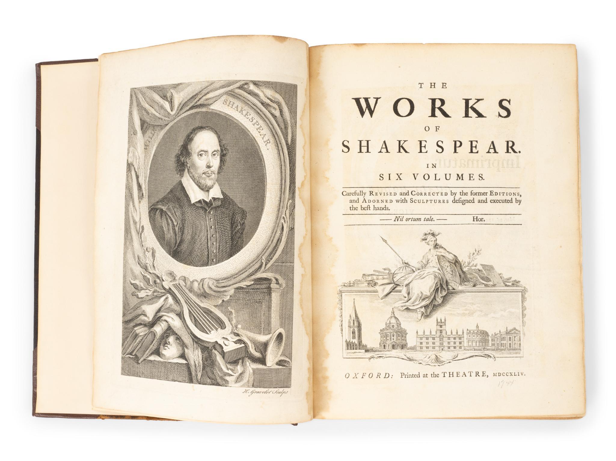S.T. Hanmer's Six Volumes of The Work of Shakespeare
