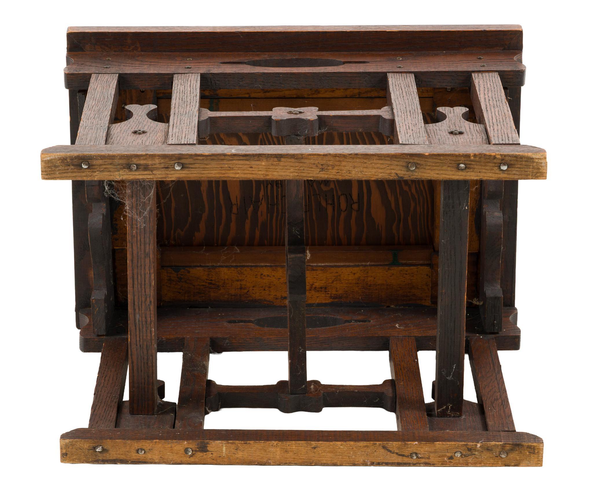 Arts & Crafts Oak Hall Chair