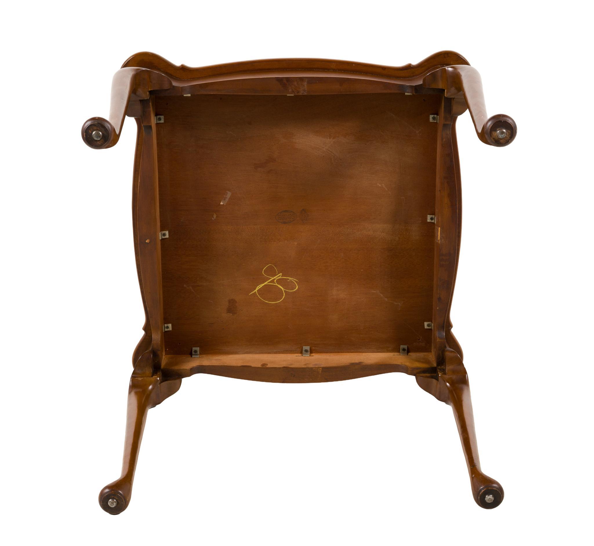 Biggs Queen Anne Style Card Table
