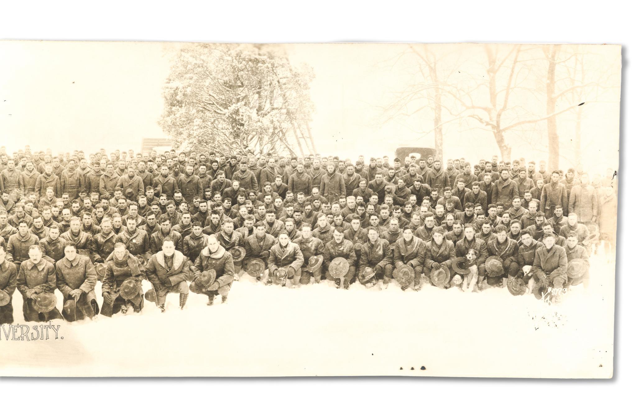 WWI Panoramic Photo of 6th Battalion