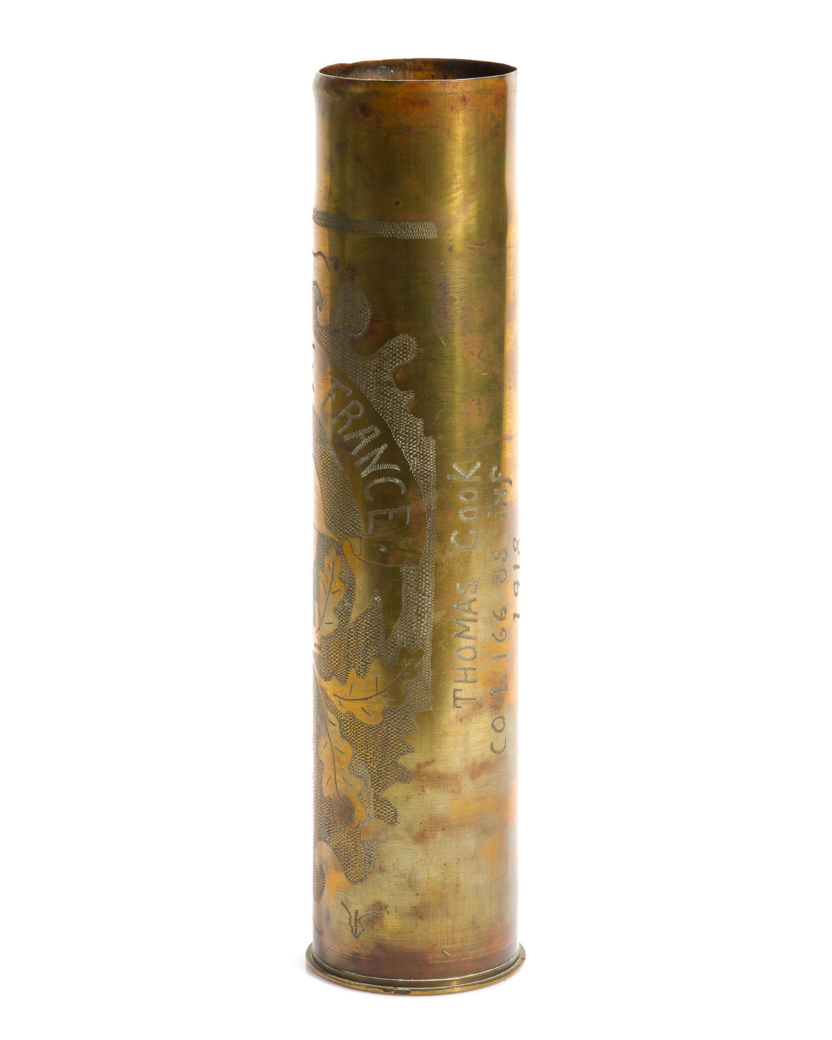 WWI Trench Art Shell