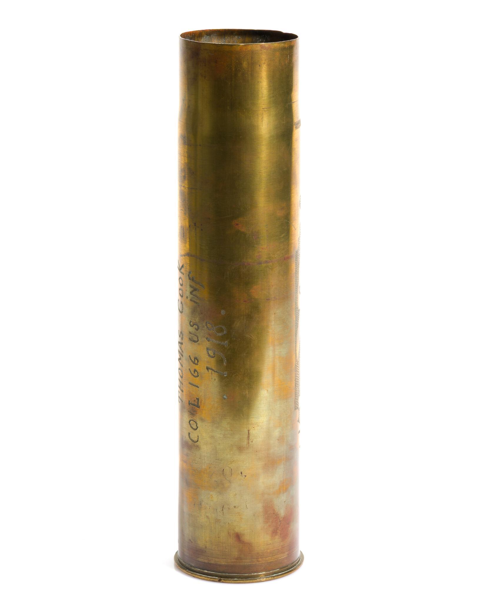 WWI Trench Art Shell