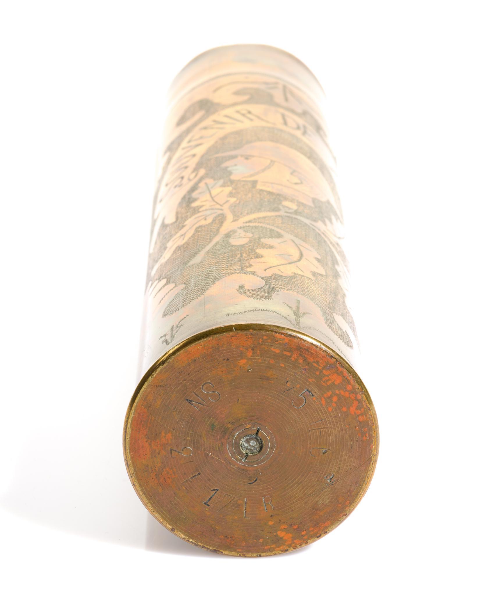 WWI Trench Art Shell