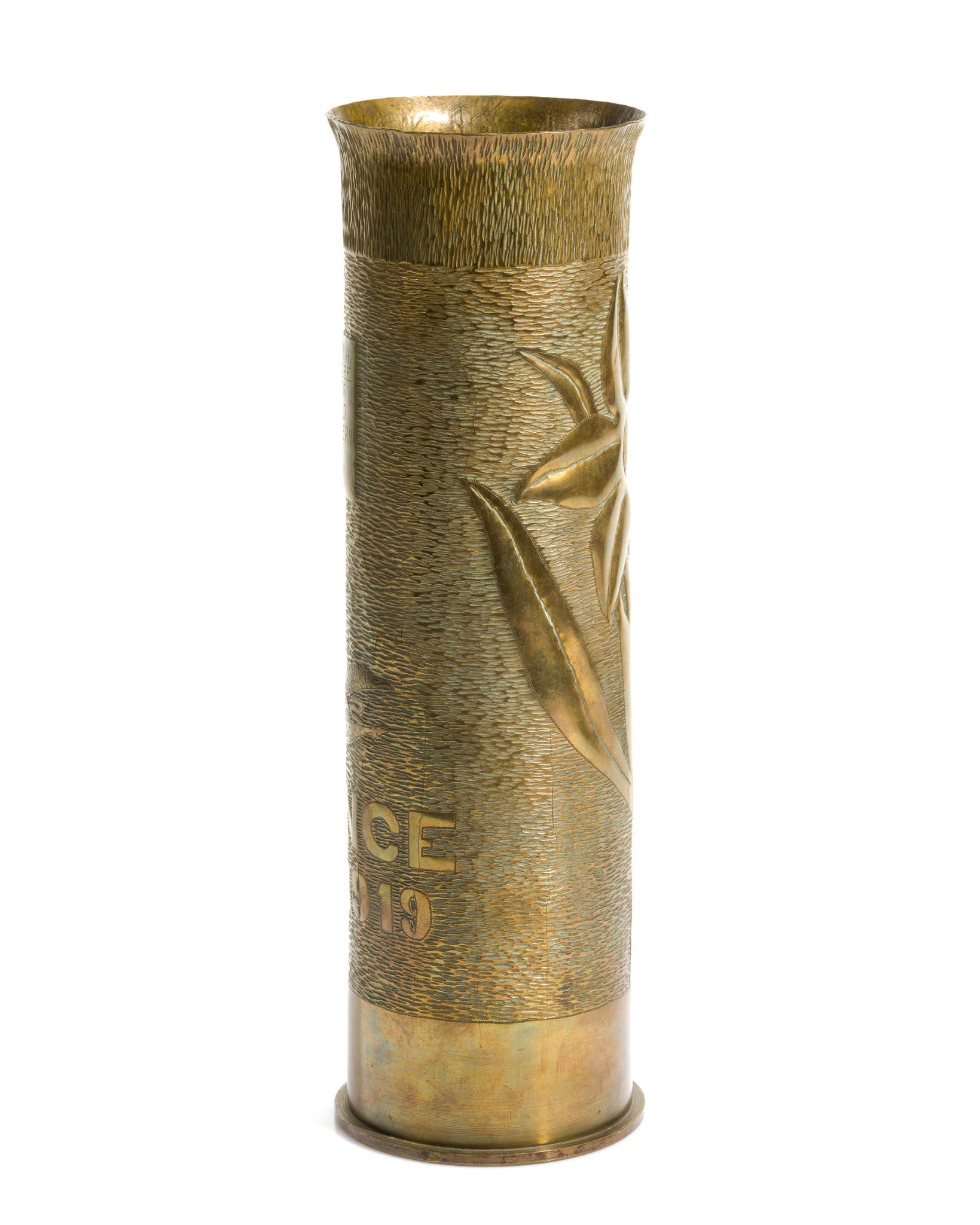 WWI Trench Art Vase