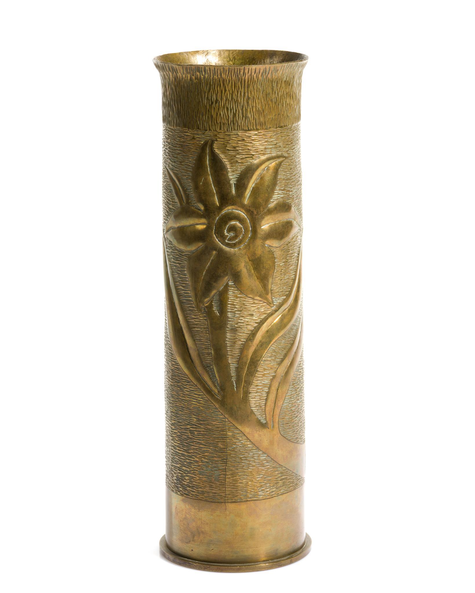 WWI Trench Art Vase