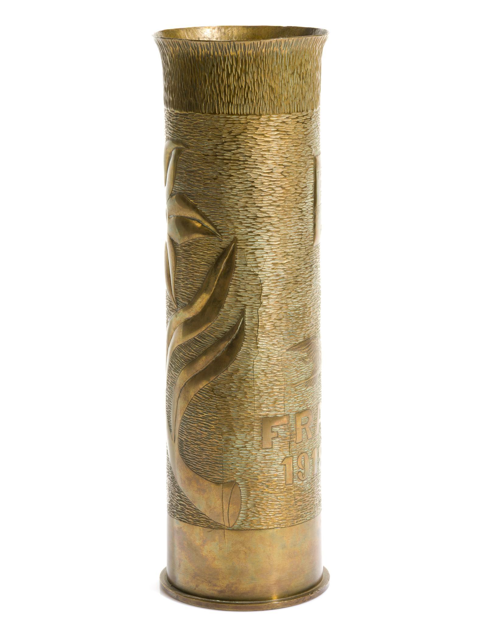 WWI Trench Art Vase