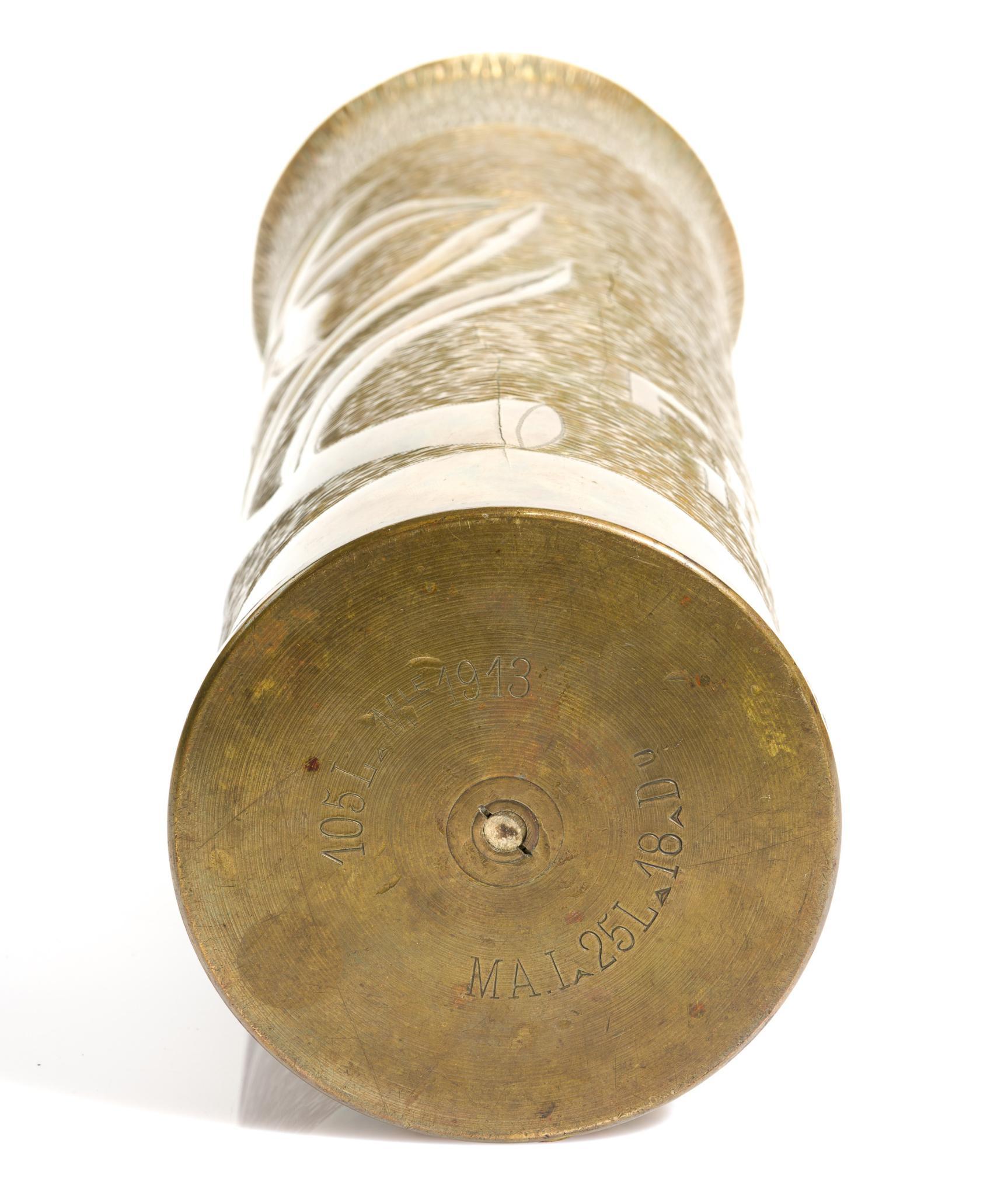 WWI Trench Art Vase