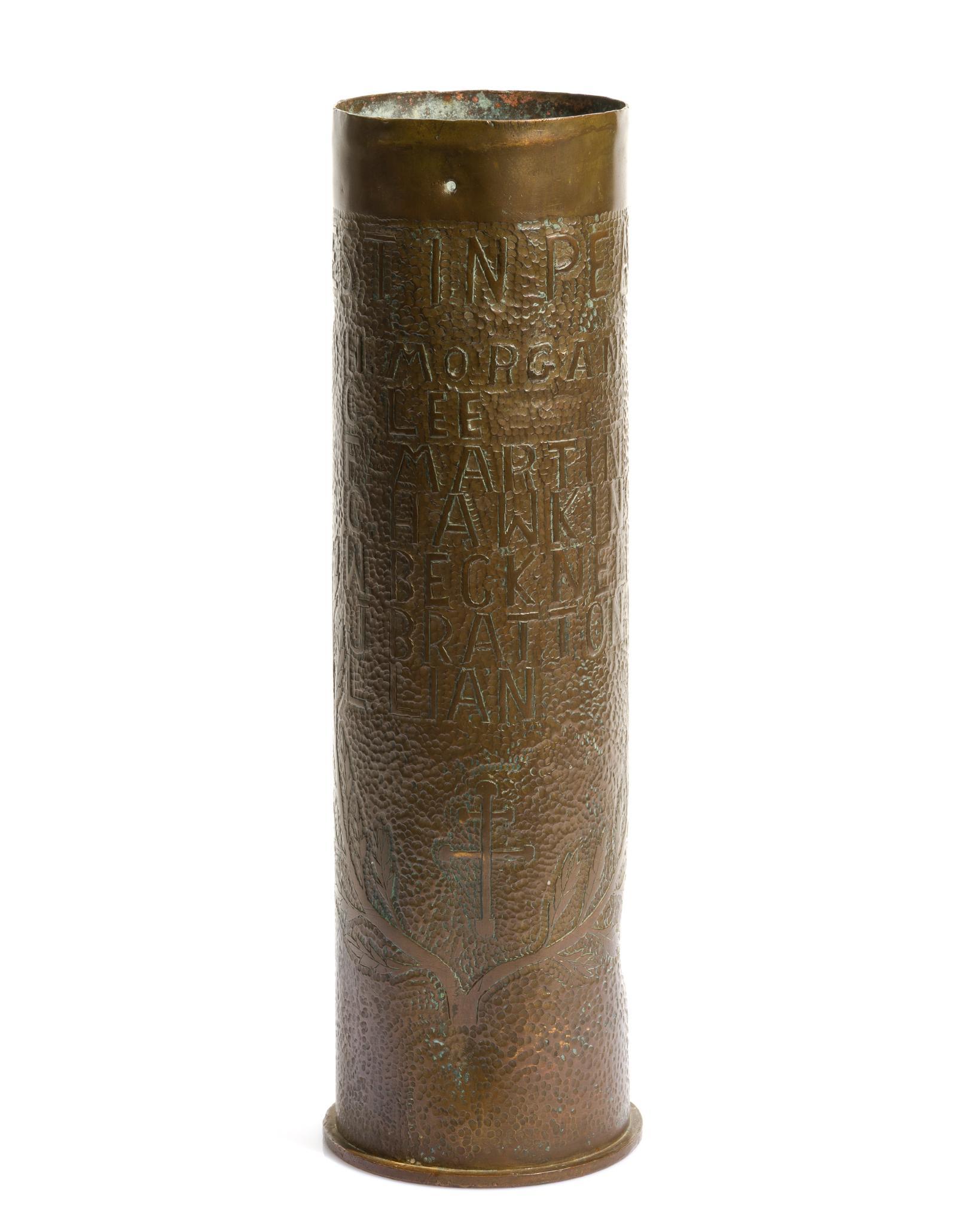 WWI Trench Art Shell