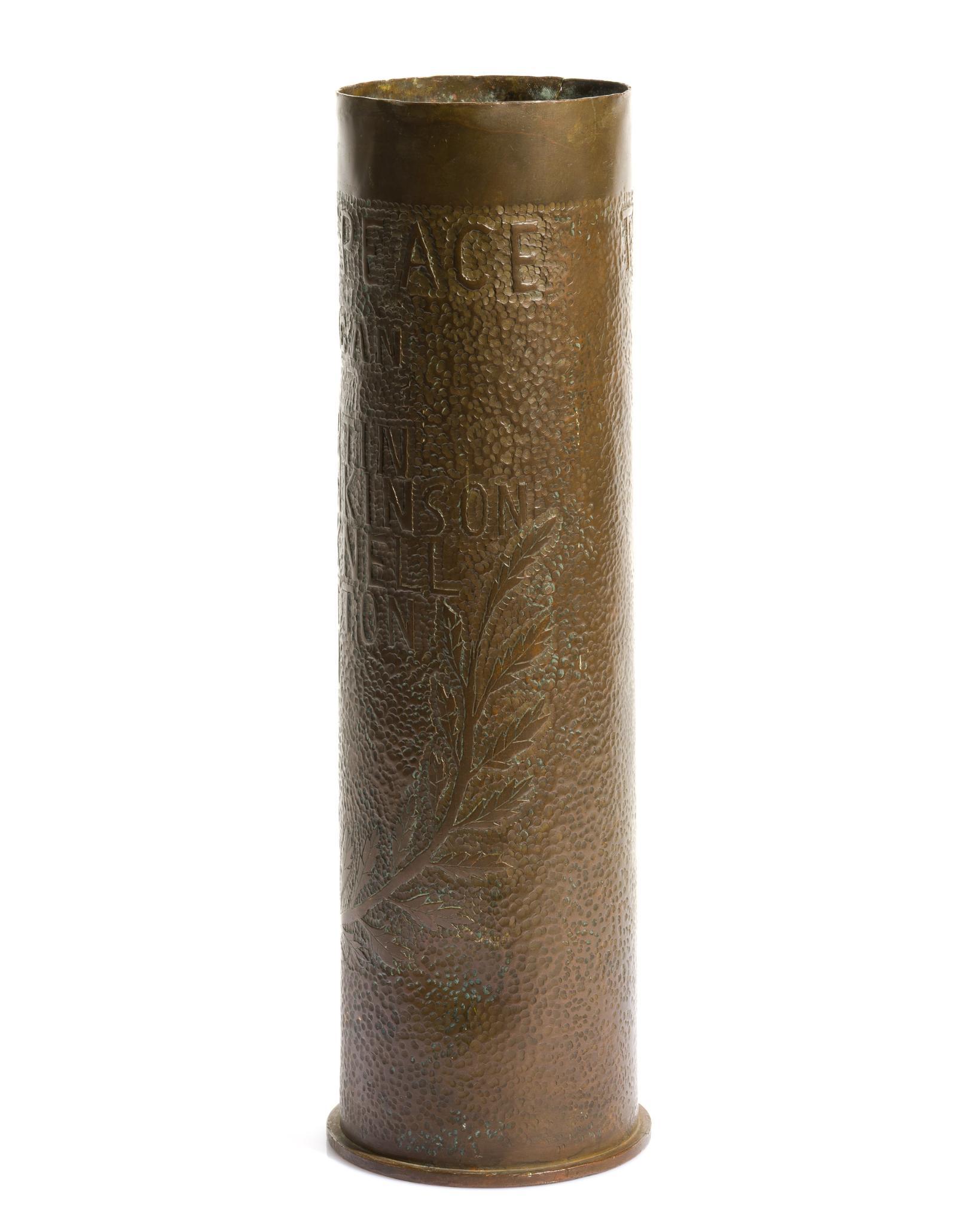 WWI Trench Art Shell