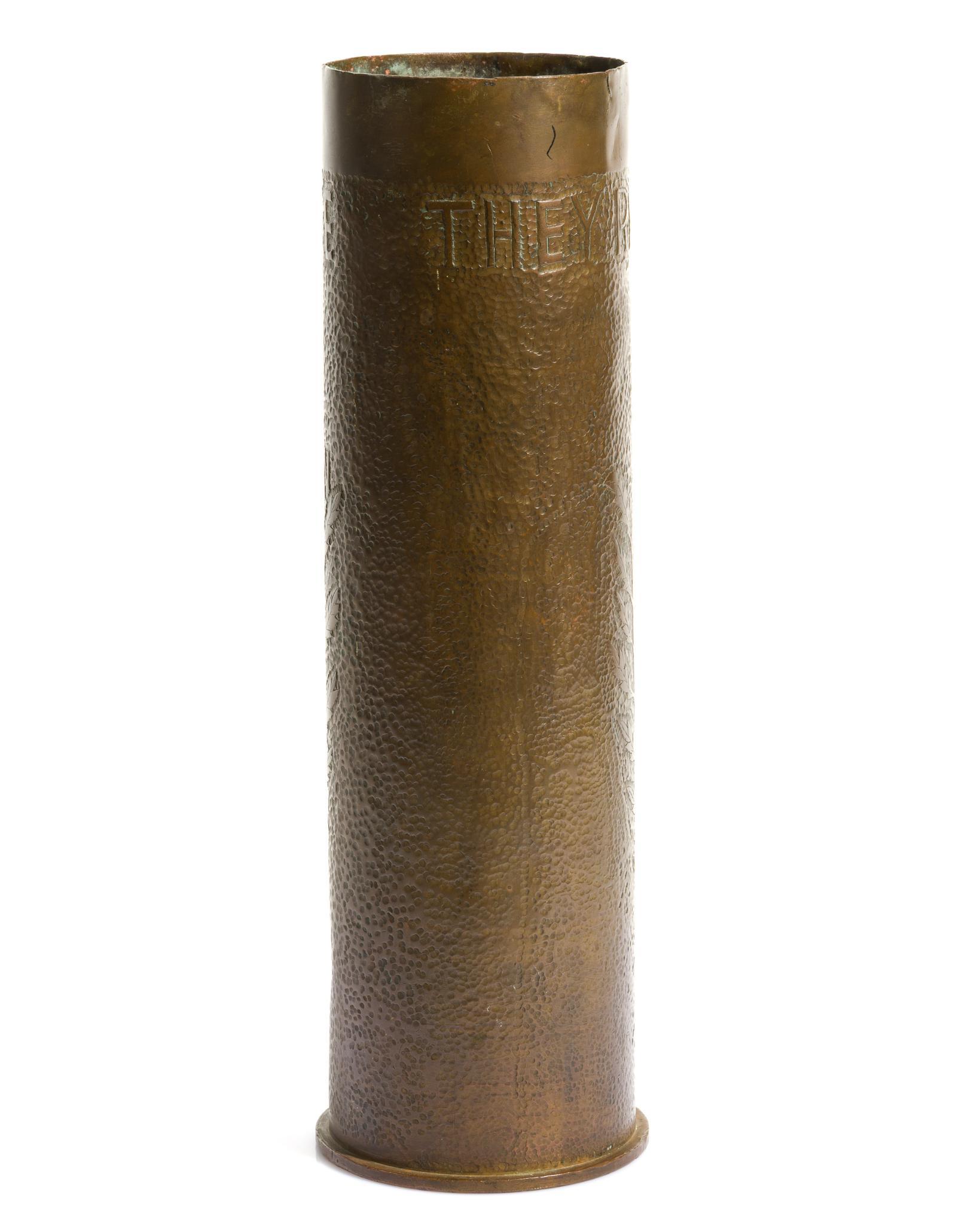 WWI Trench Art Shell