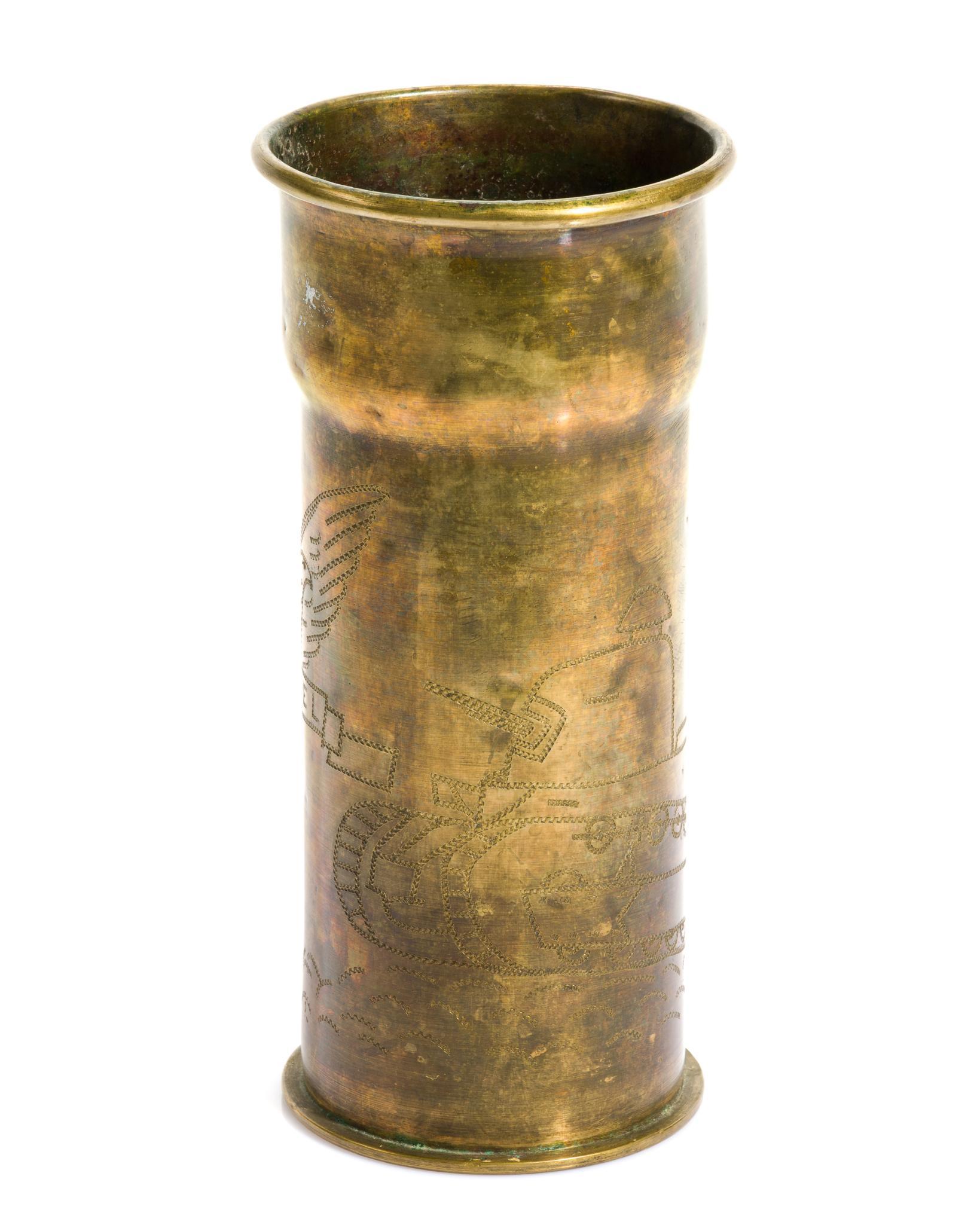 WWI Trench Art Shell