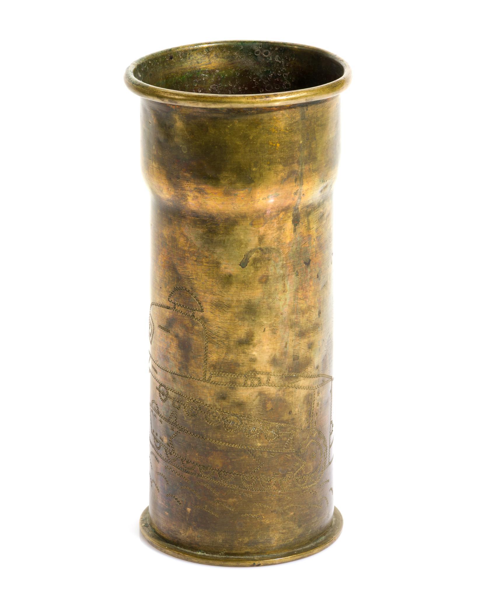 WWI Trench Art Shell