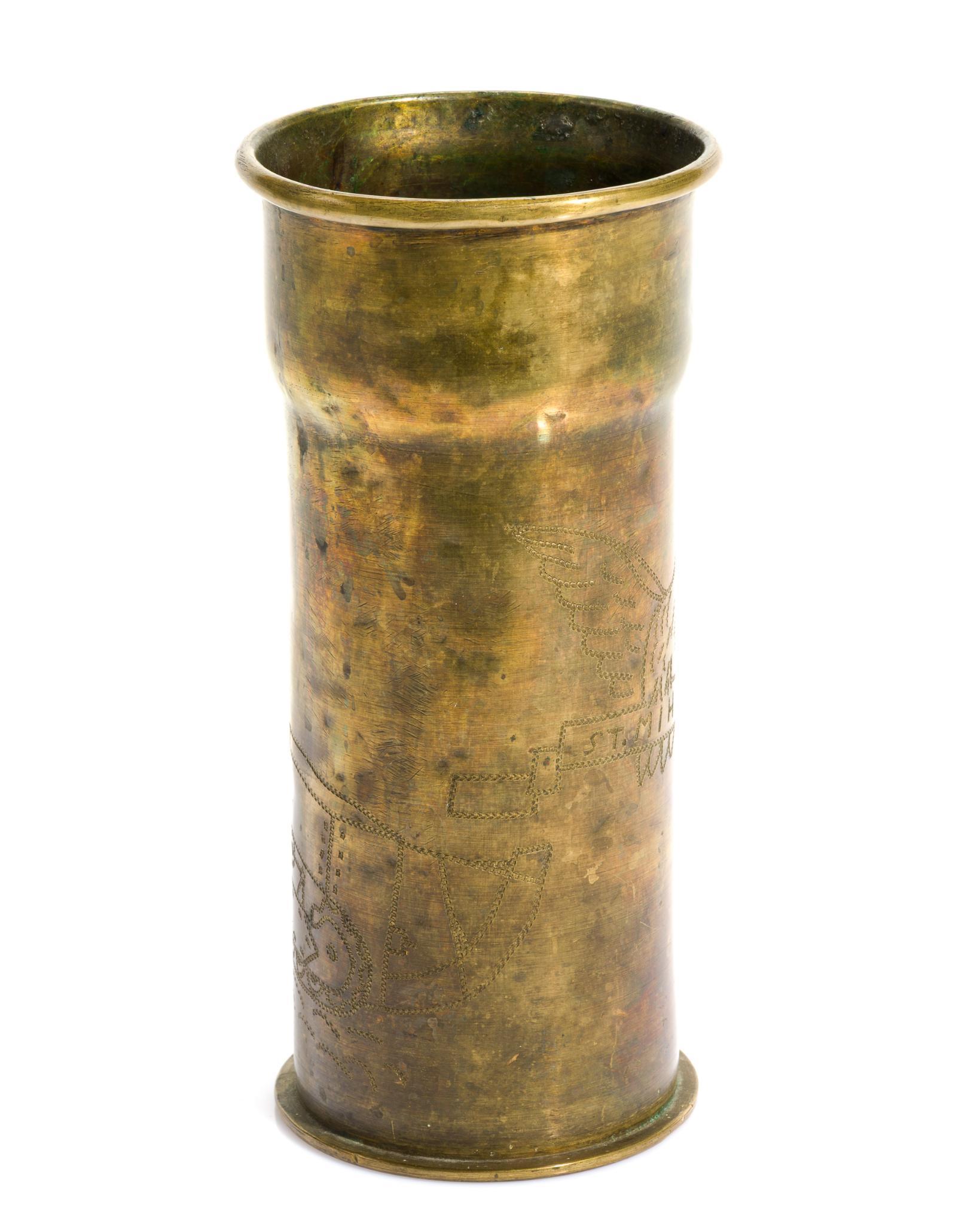 WWI Trench Art Shell