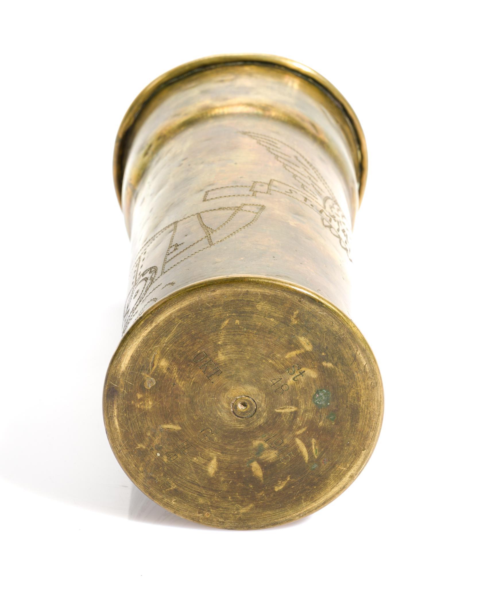 WWI Trench Art Shell
