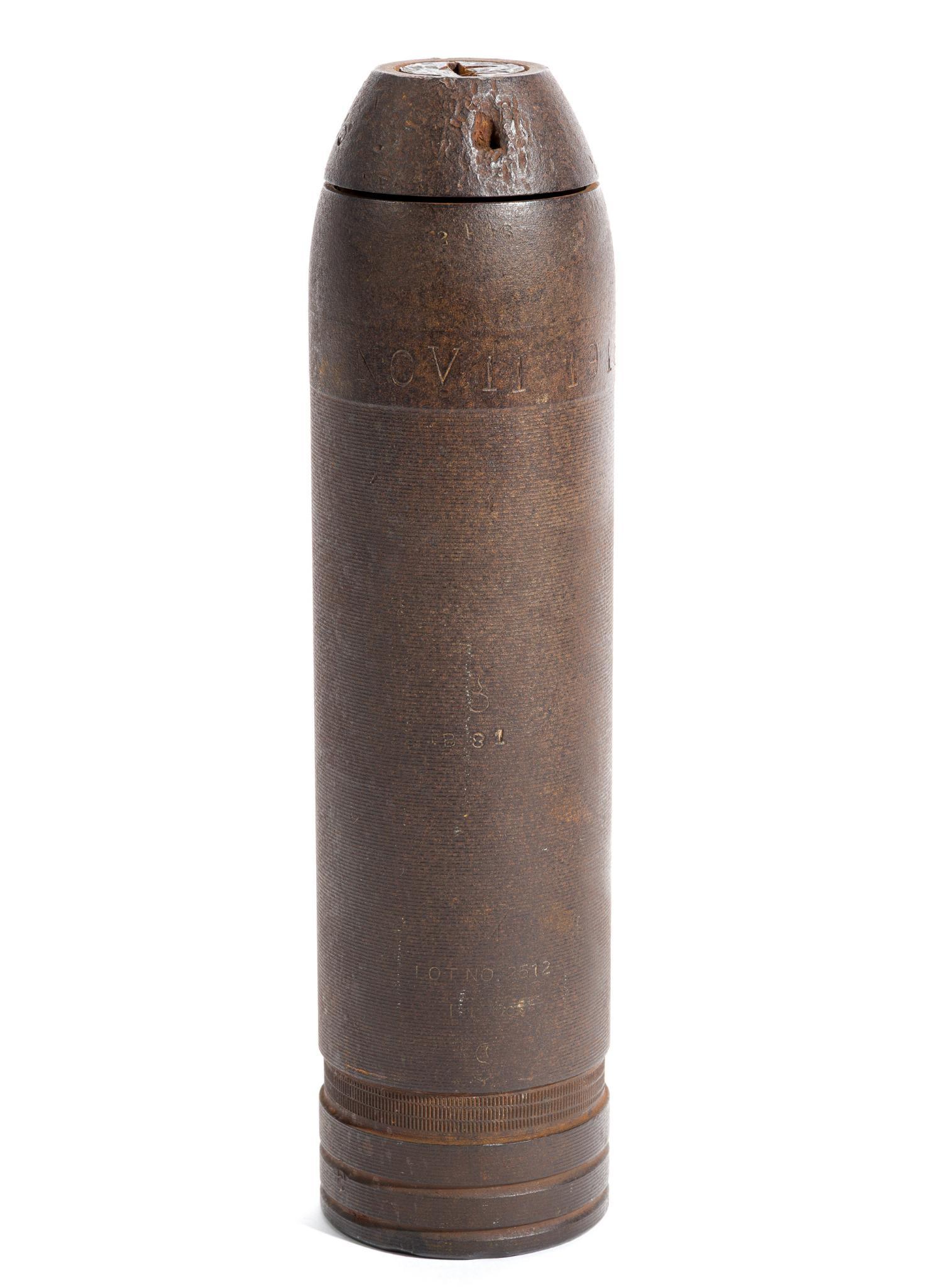 2 WWI Trench Art Shells