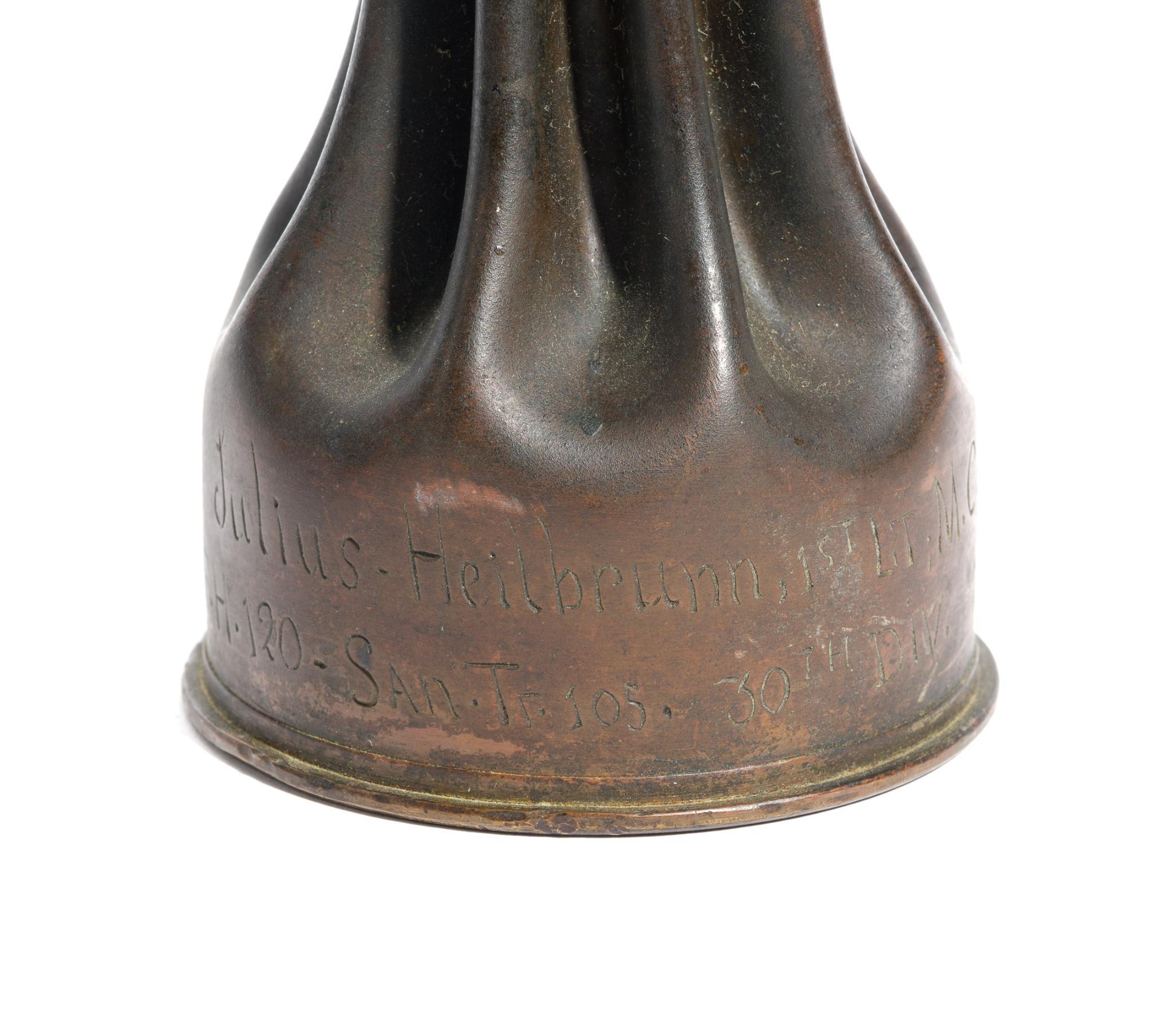 2 Trench Art Shells