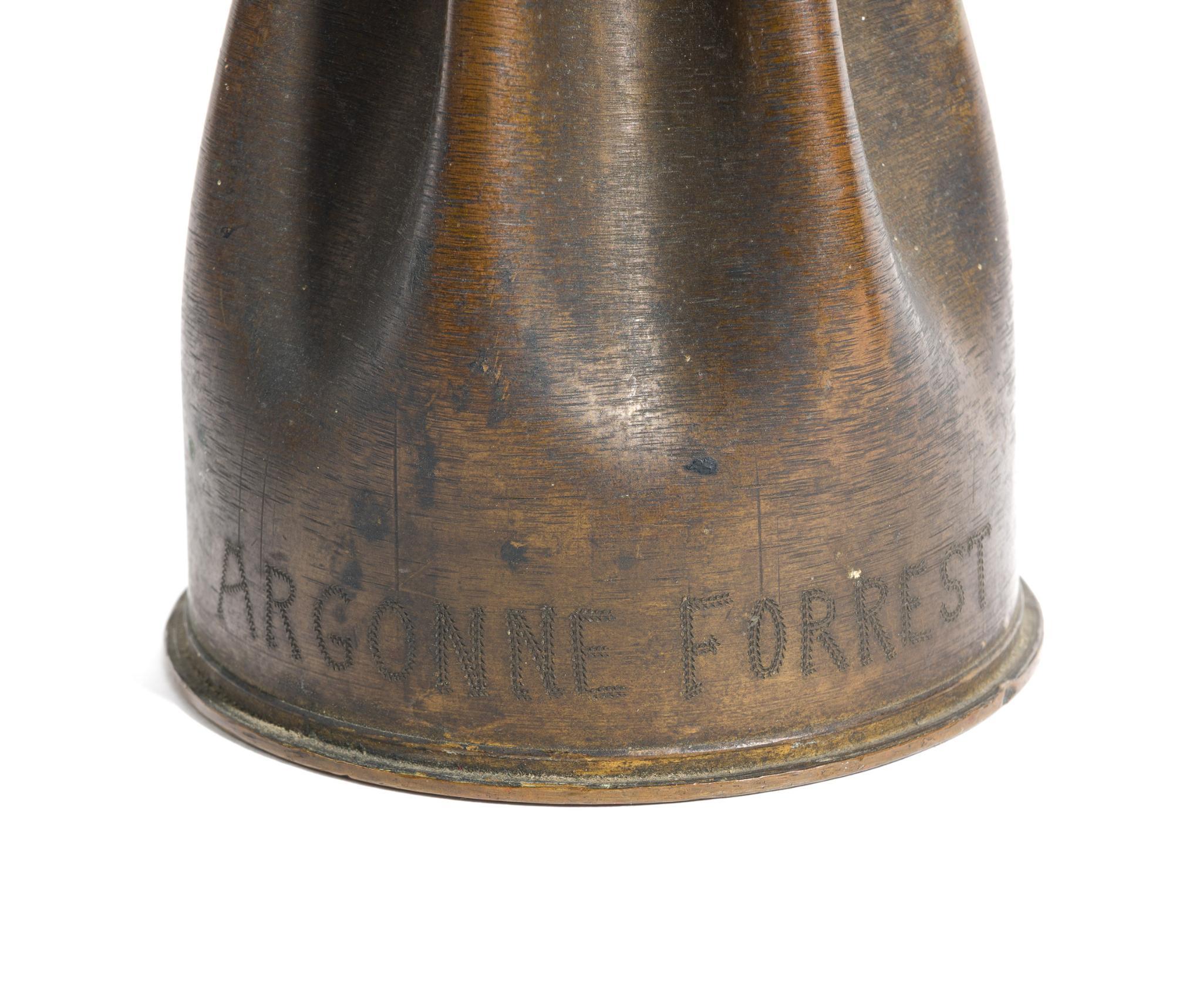 2 Trench Art Shells