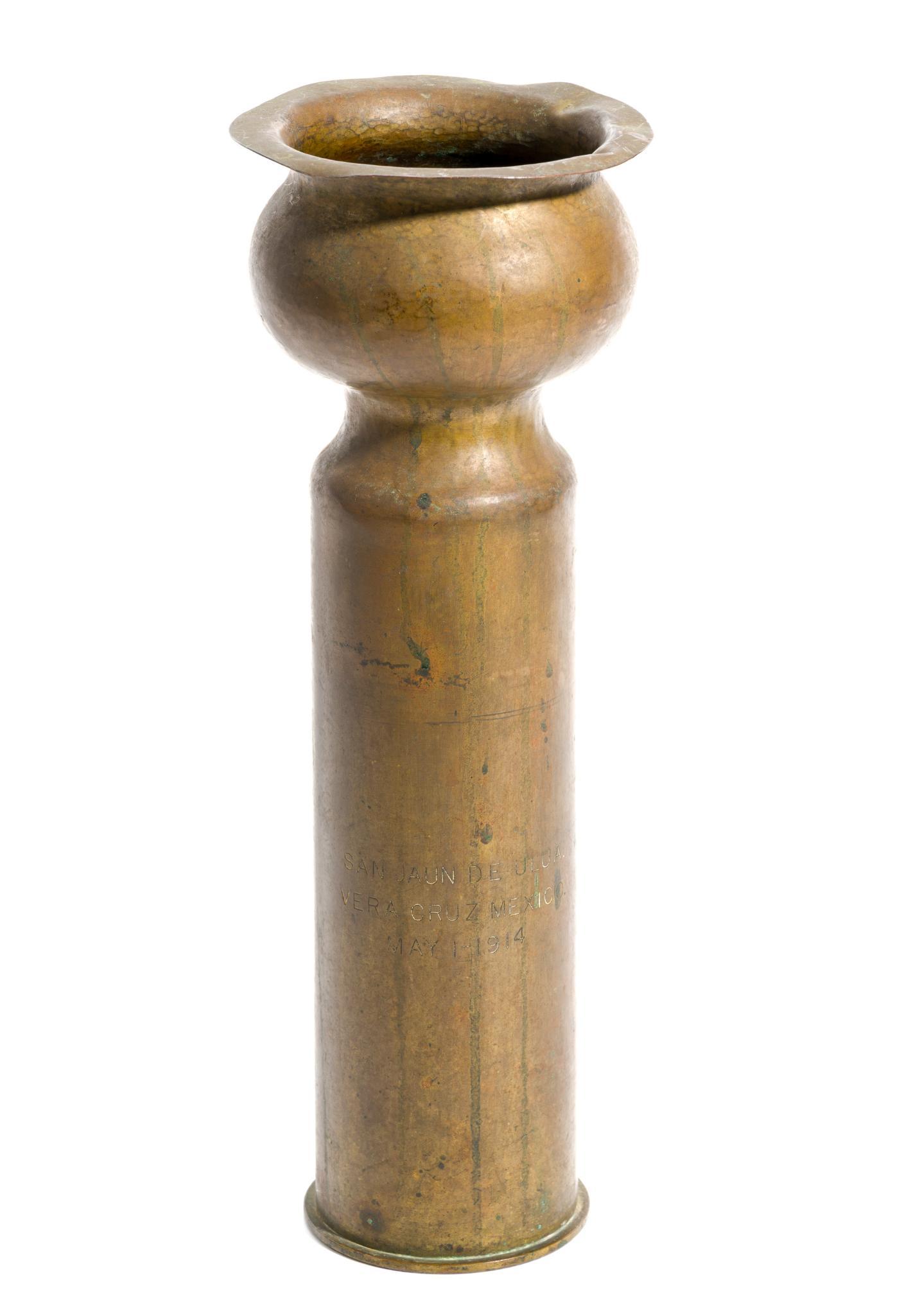 2 WWI Trench Art Shell