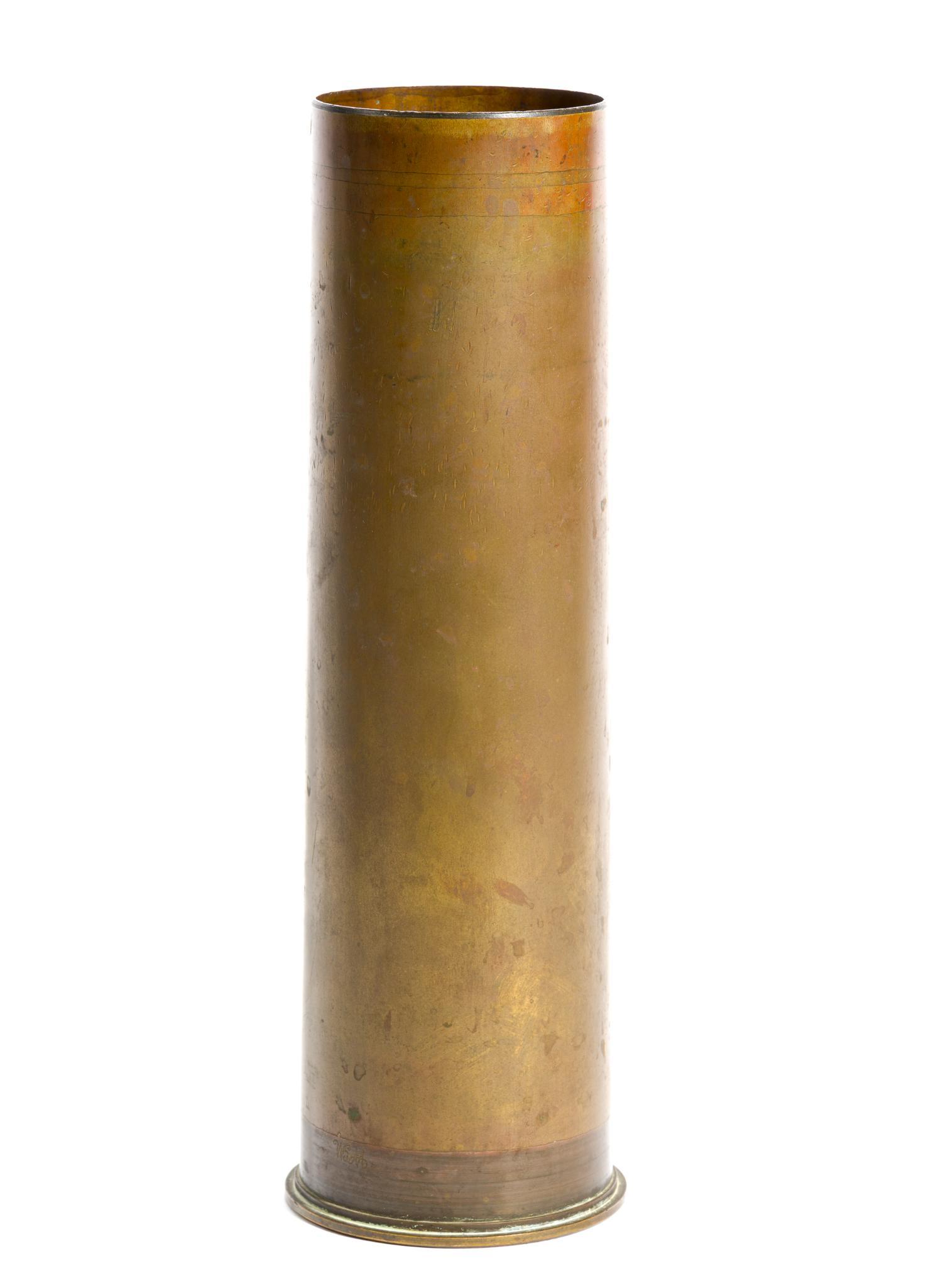 2 WWI Trench Art Shells