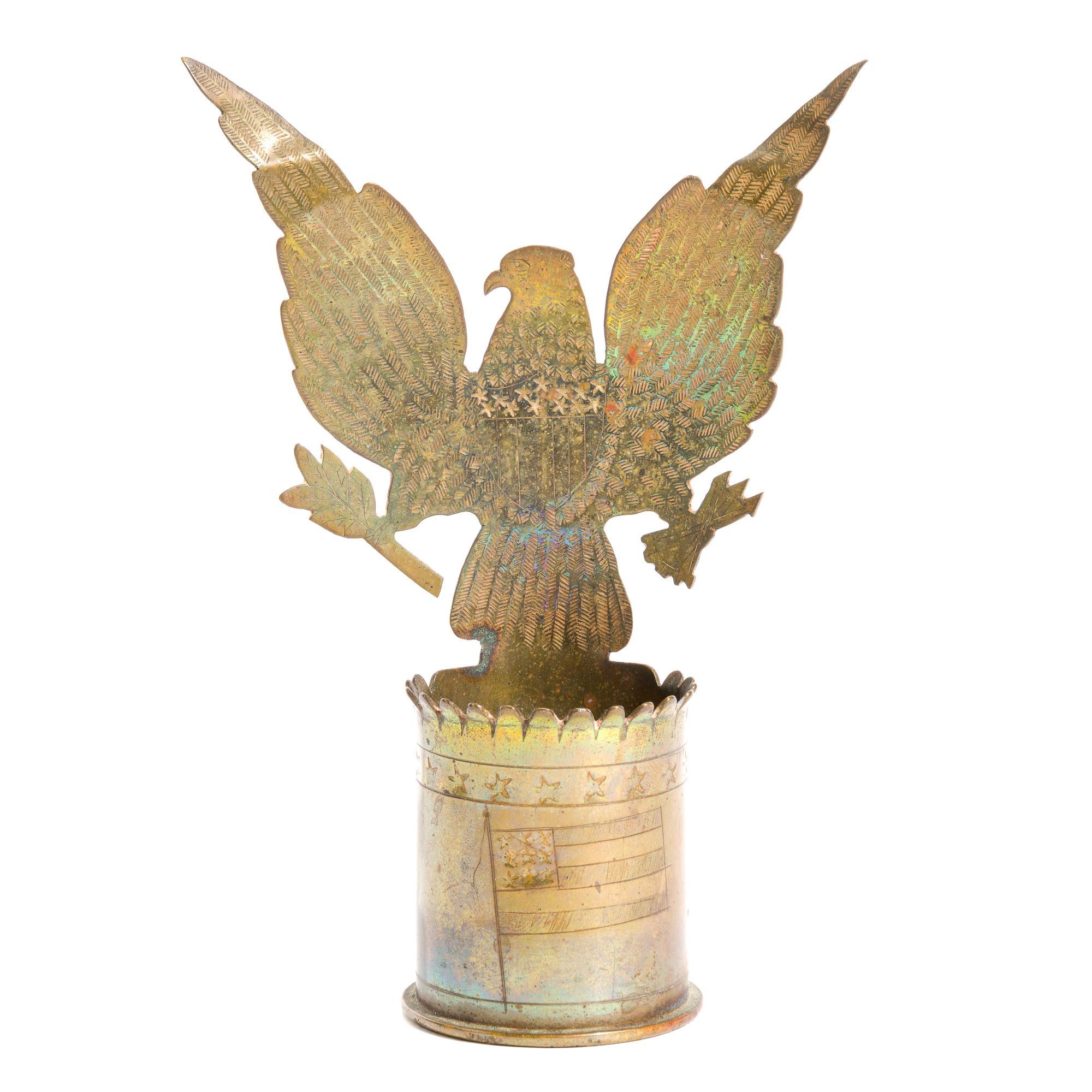 3 WWI Trench Art Souvenirs