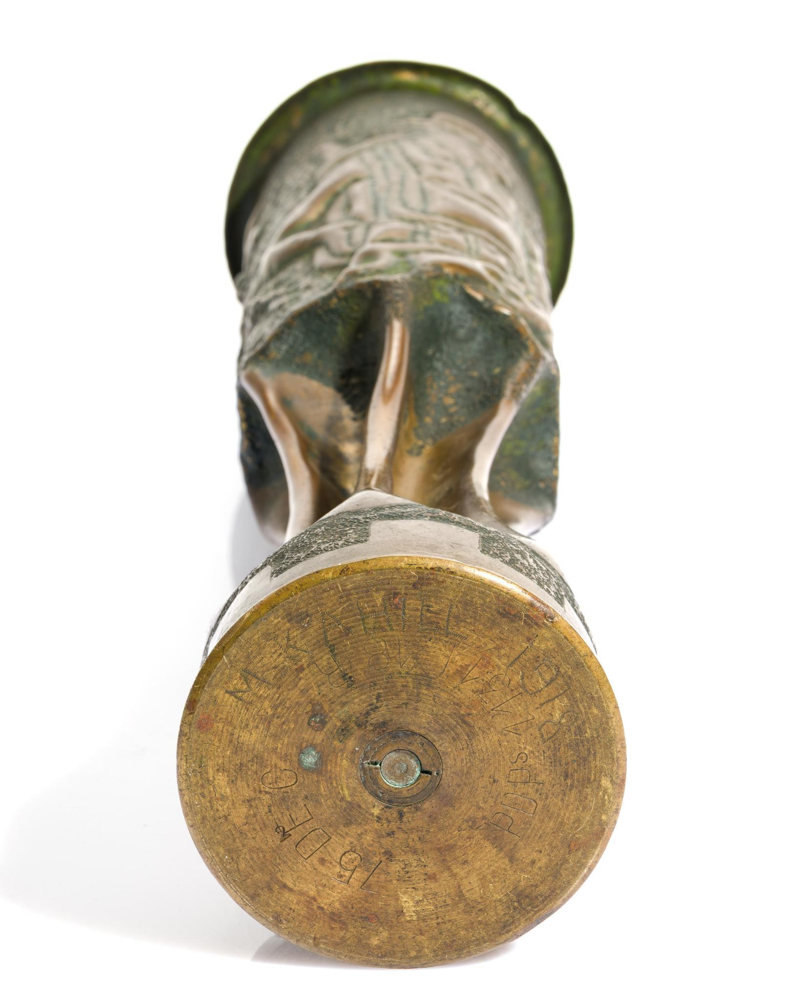 WWI Trench Art Shell