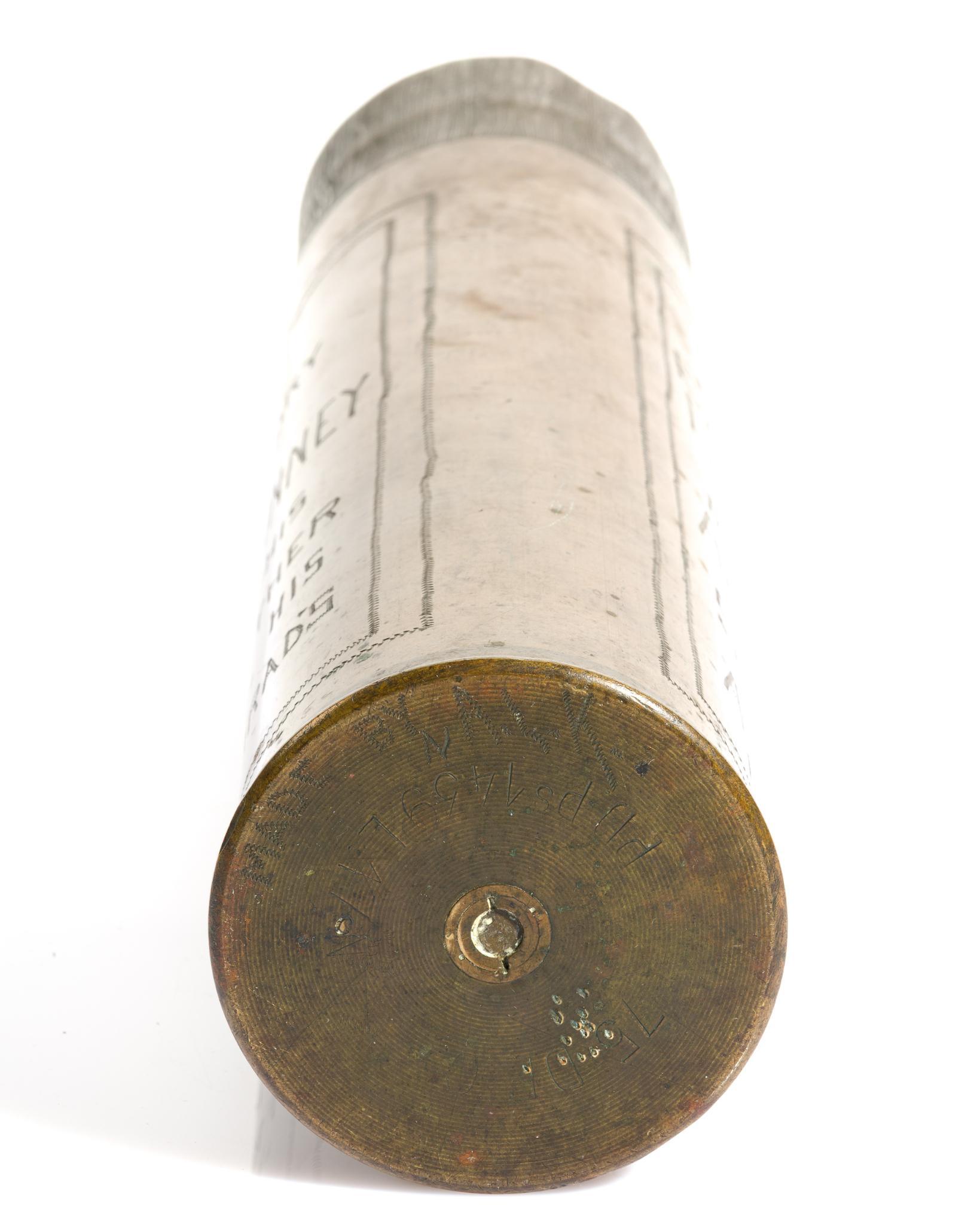 WWI Trench Art Shell