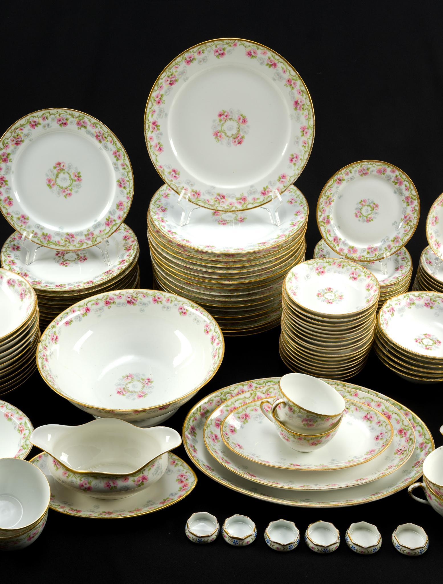 Limoges Porcelain Dinner Service