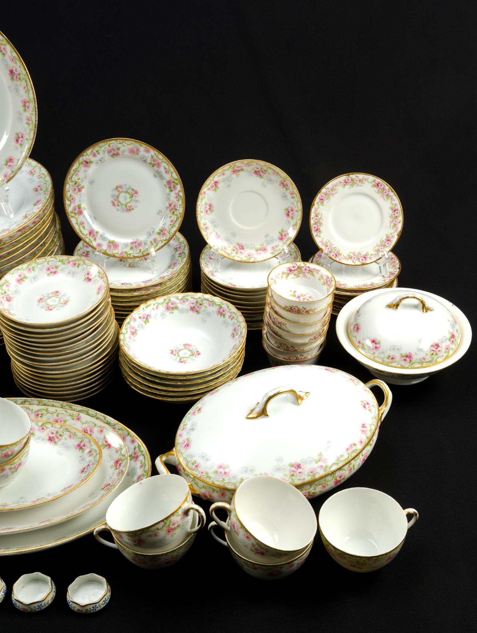 Limoges Porcelain Dinner Service