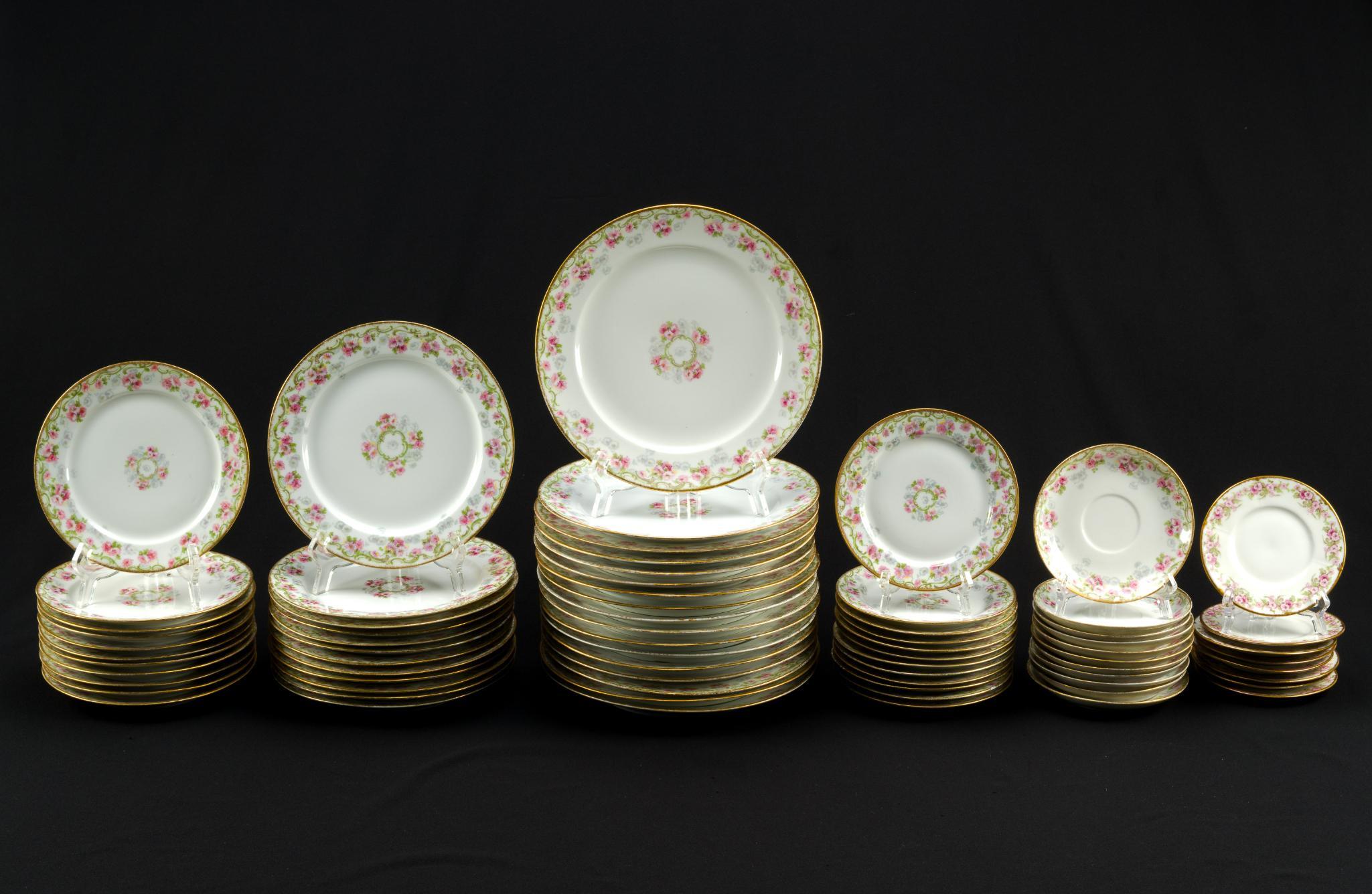 Limoges Porcelain Dinner Service