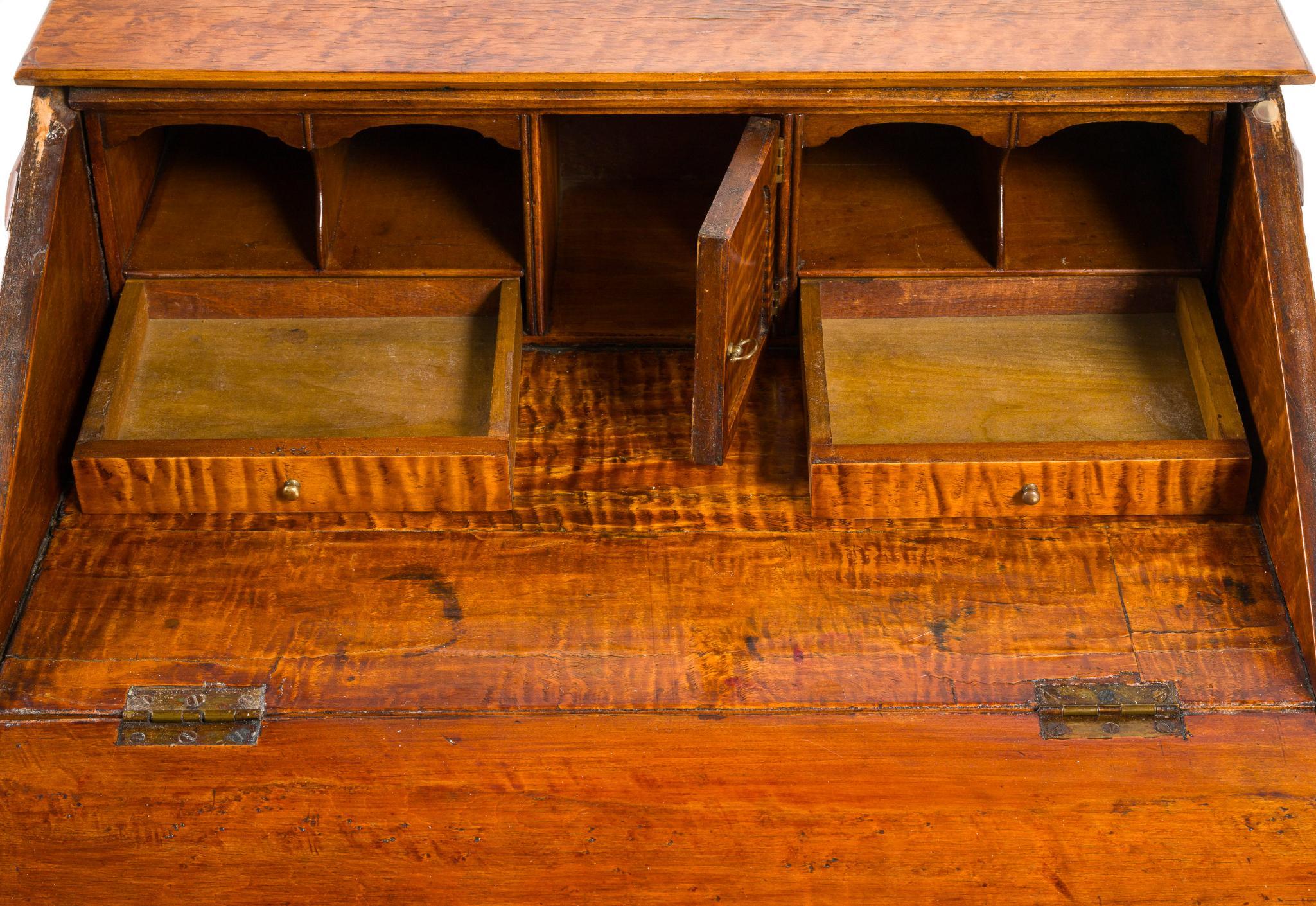 Sheraton Figured Maple Desk