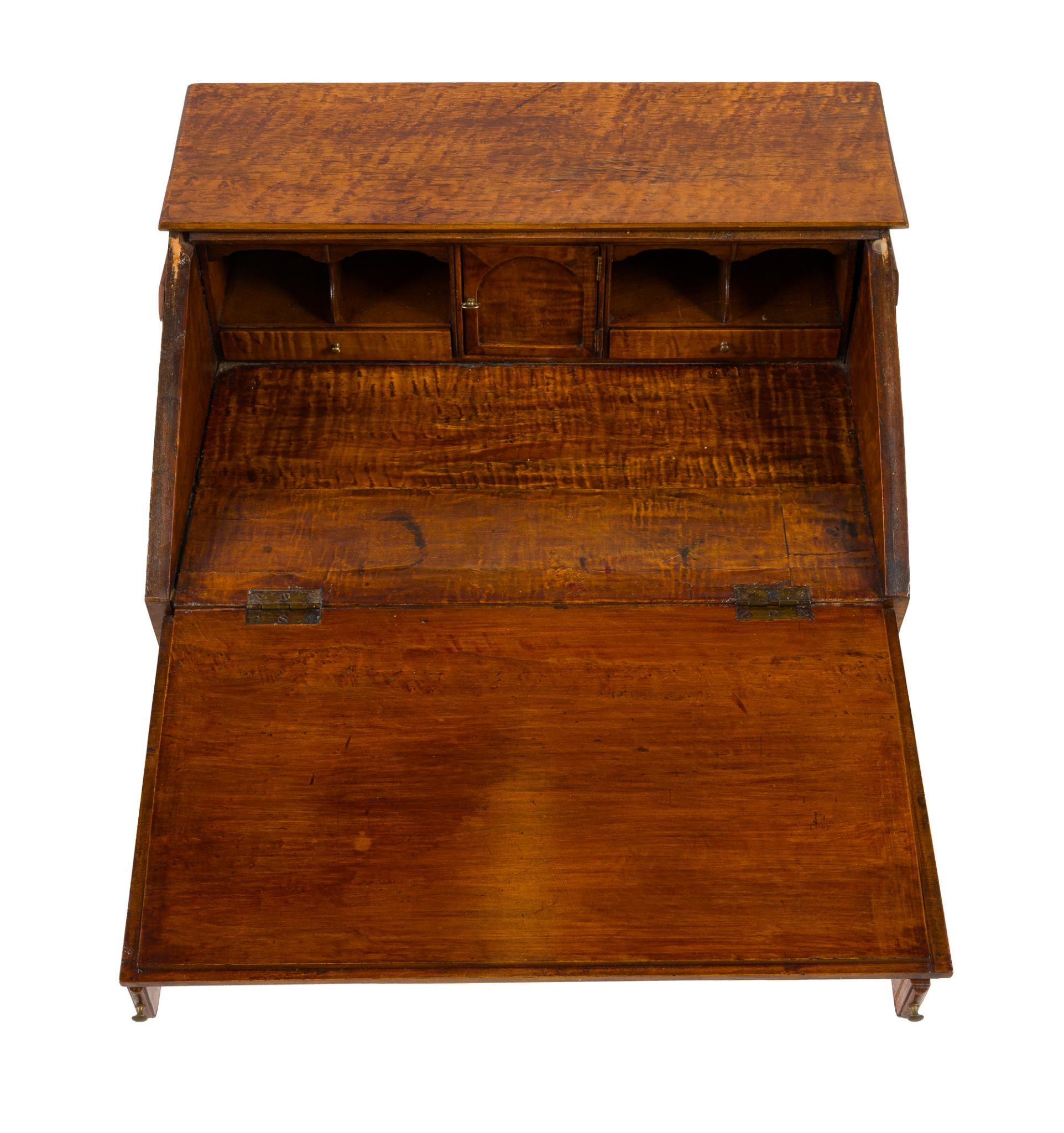 Sheraton Figured Maple Desk