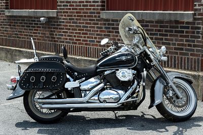 2005 Suzuki Boulevard Motorcycle. Motorcycle does not start. Some signs of wear from age and use 