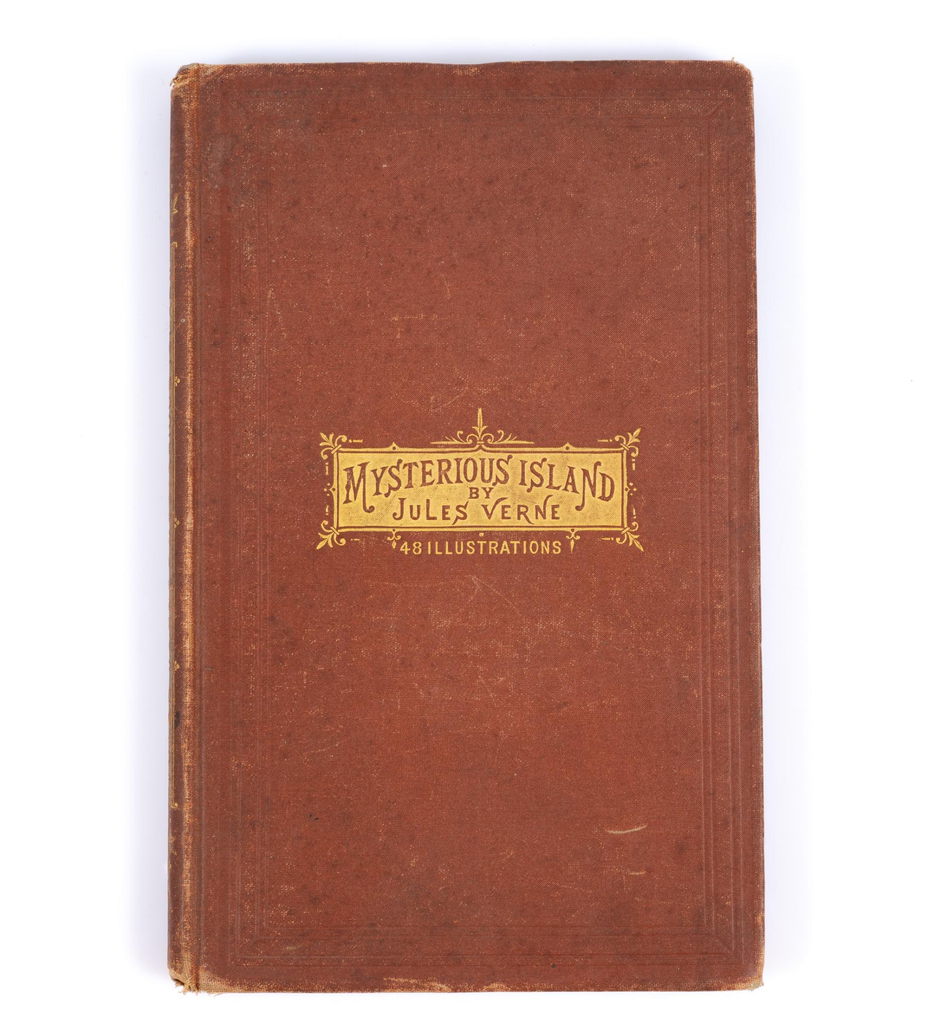 "Mysterious Island" By Jules Verne Authorized 1st American Edition