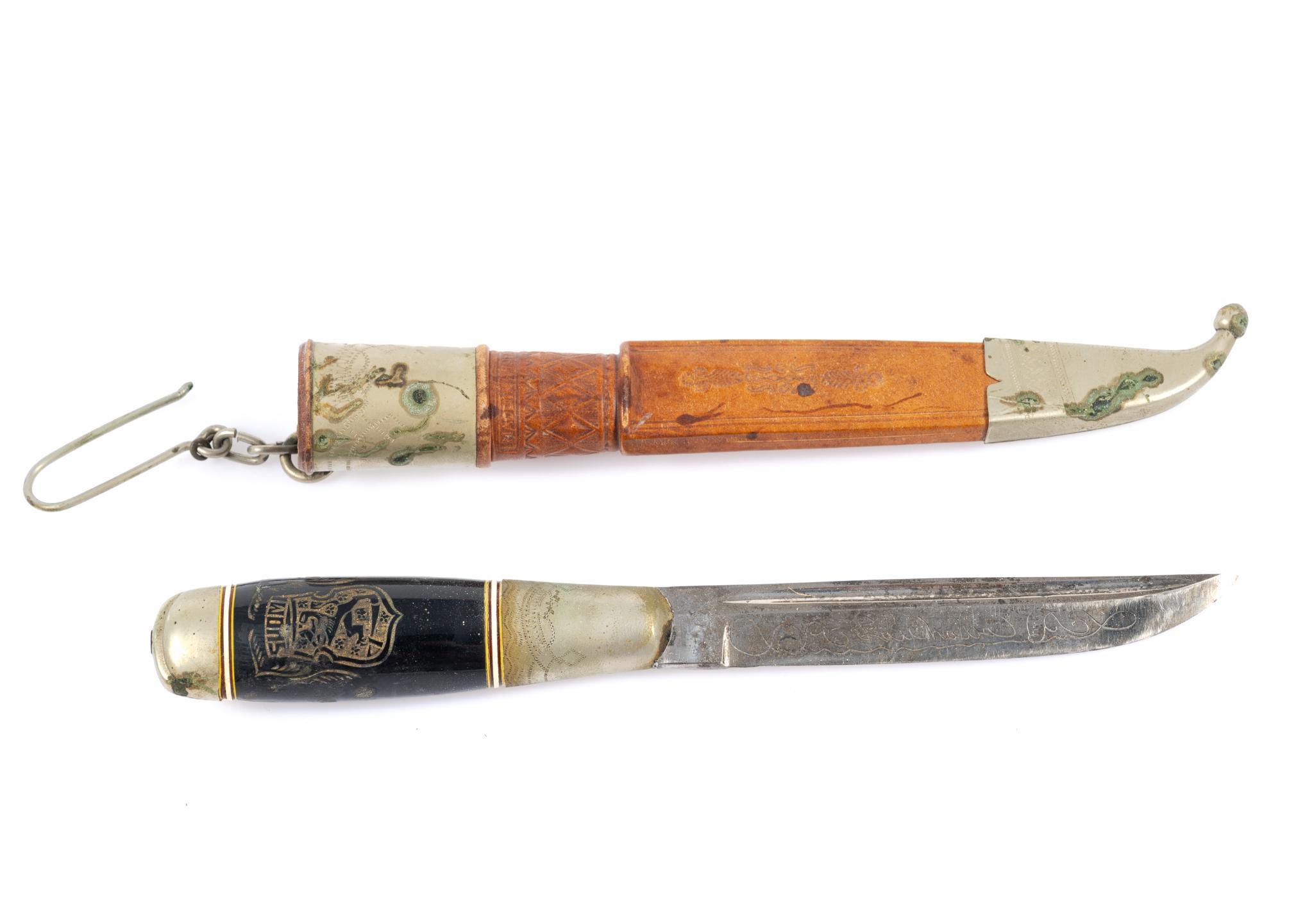 6 Finnish Puukko Knives with Sheaths
