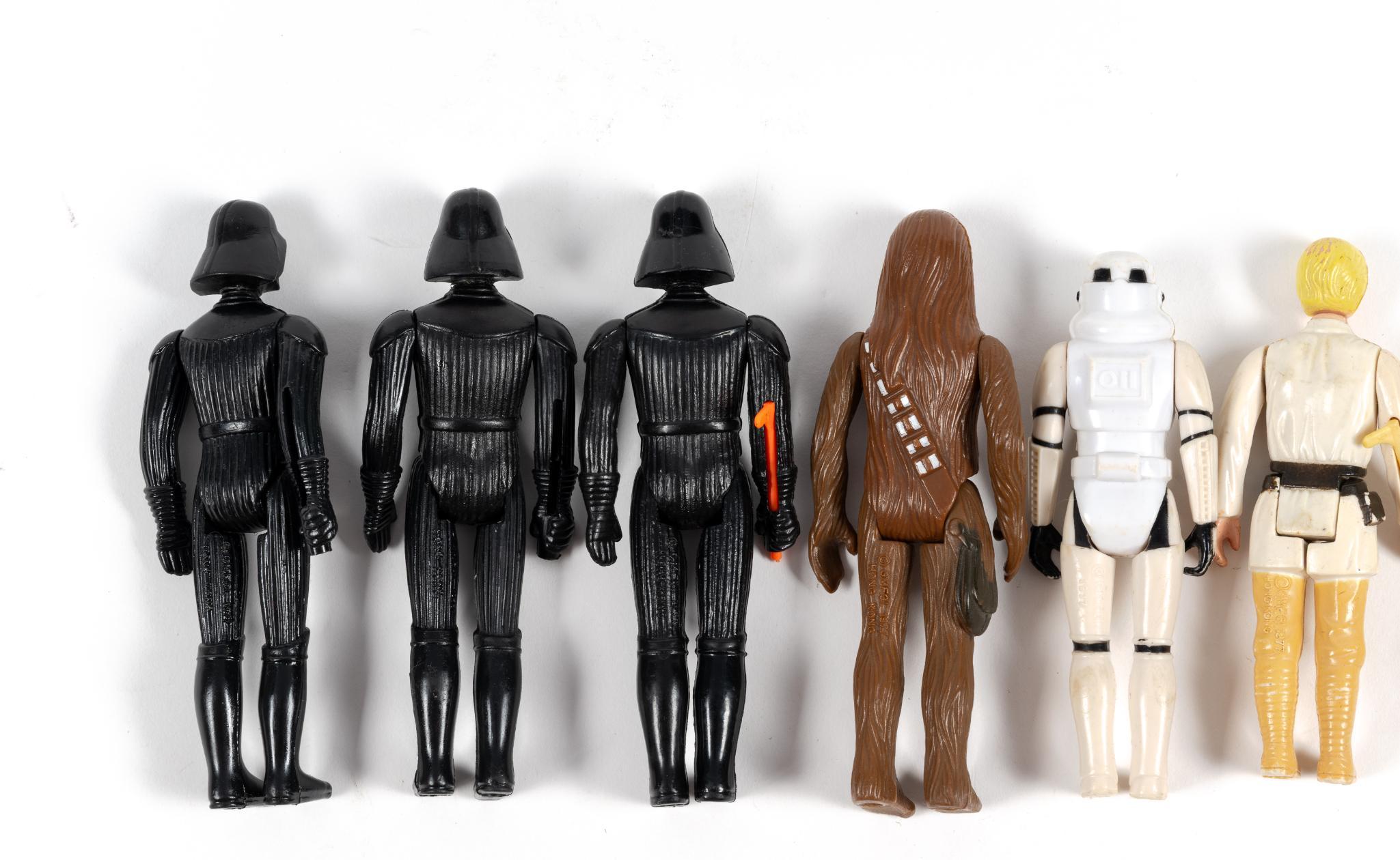 10 1970's Kenner Star Wars Action Figures