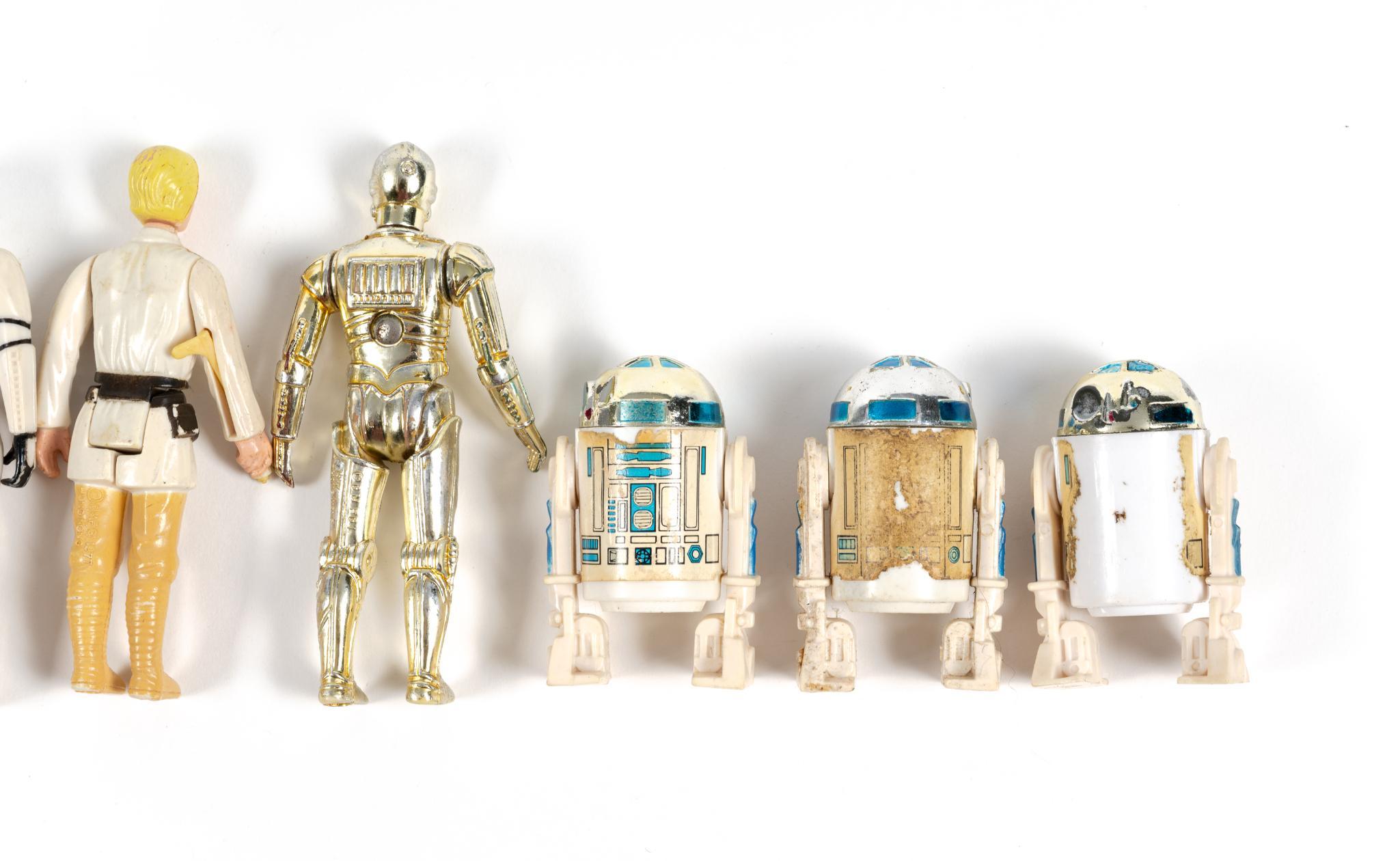 10 1970's Kenner Star Wars Action Figures