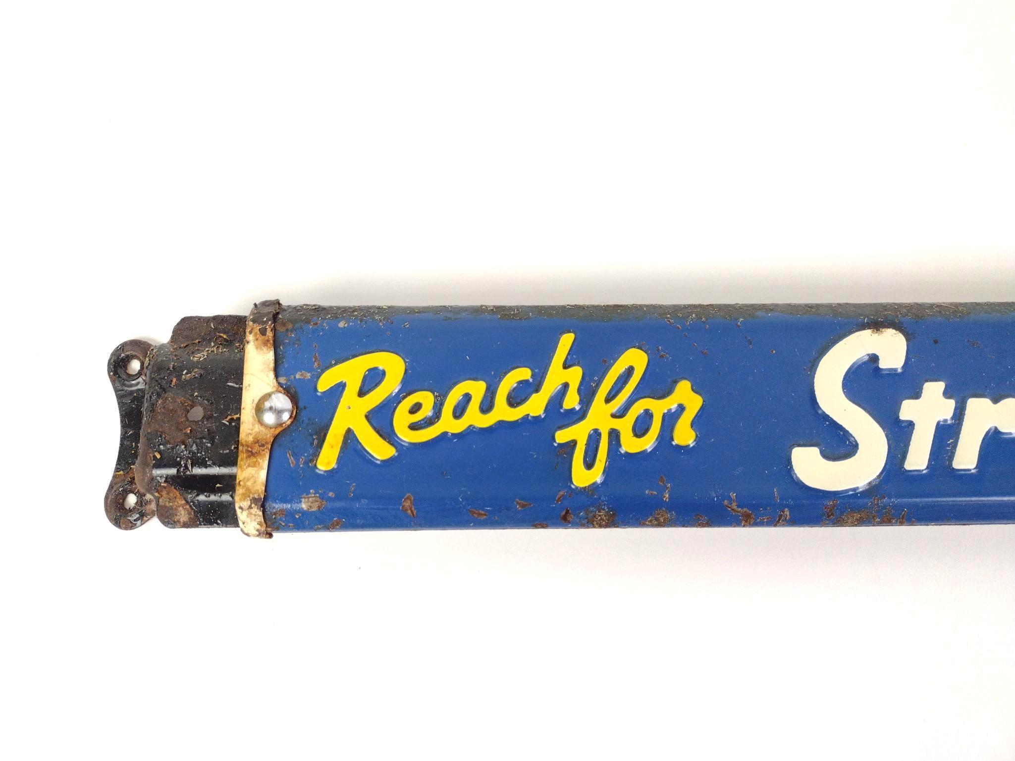 Vintage "Reach For Stroehmann's Bread" Sign