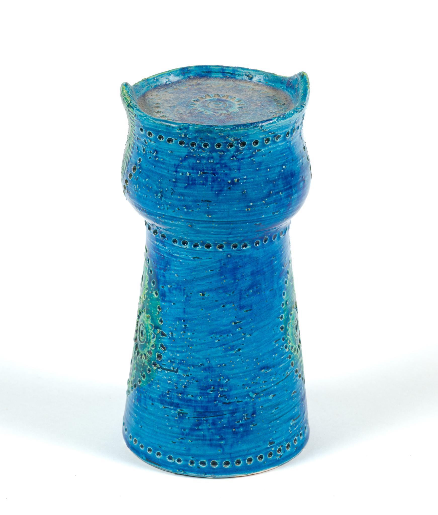 Mid-Century Aldo Londi For Bitossi Ceramic Owl