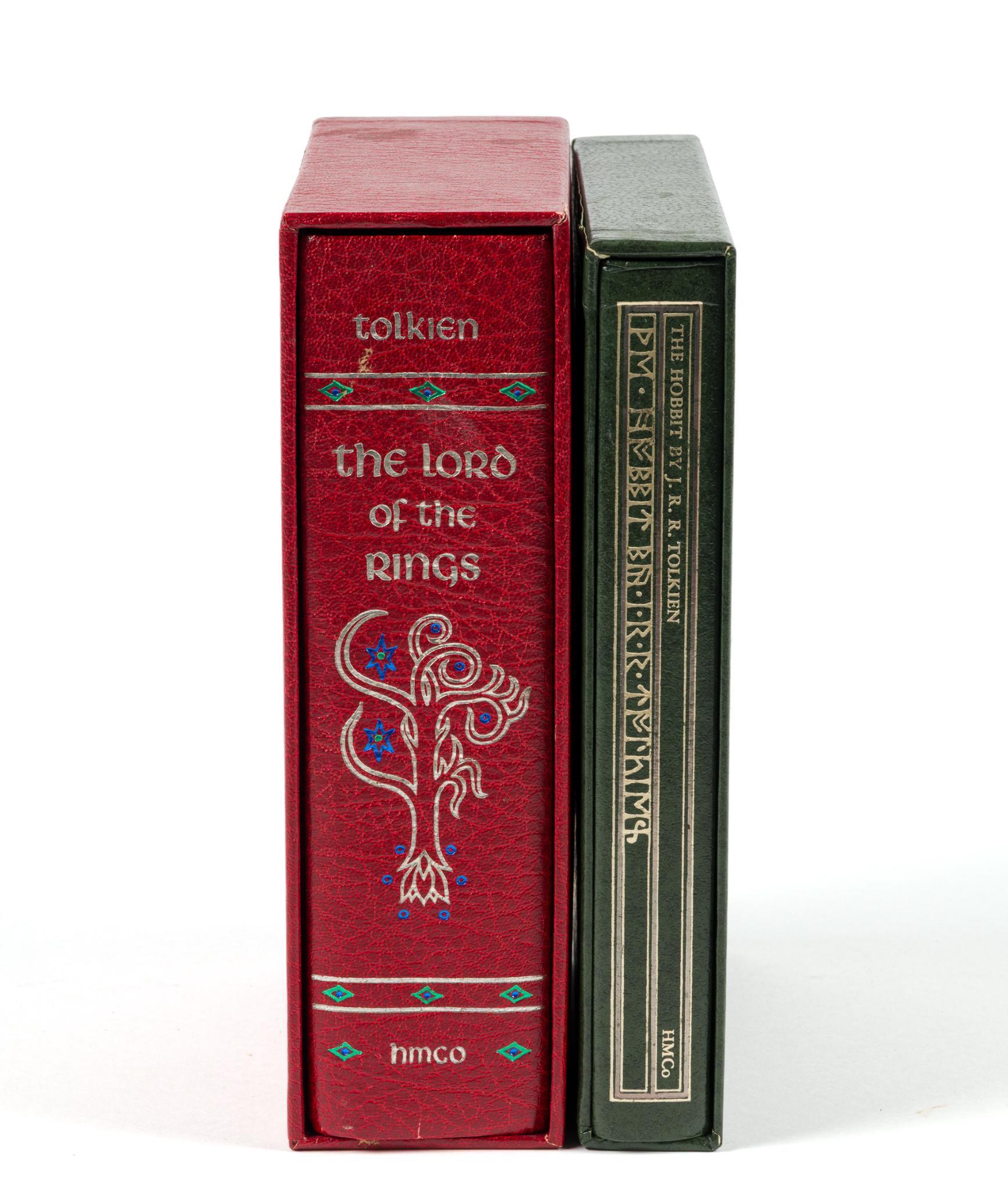 Houghton Mifflin Collectors Edition "The Hobbit" & "The Lord Of The Rings"