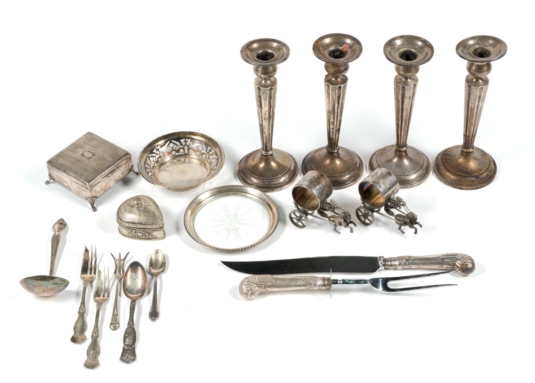 Sterling Silver & Silver Plate