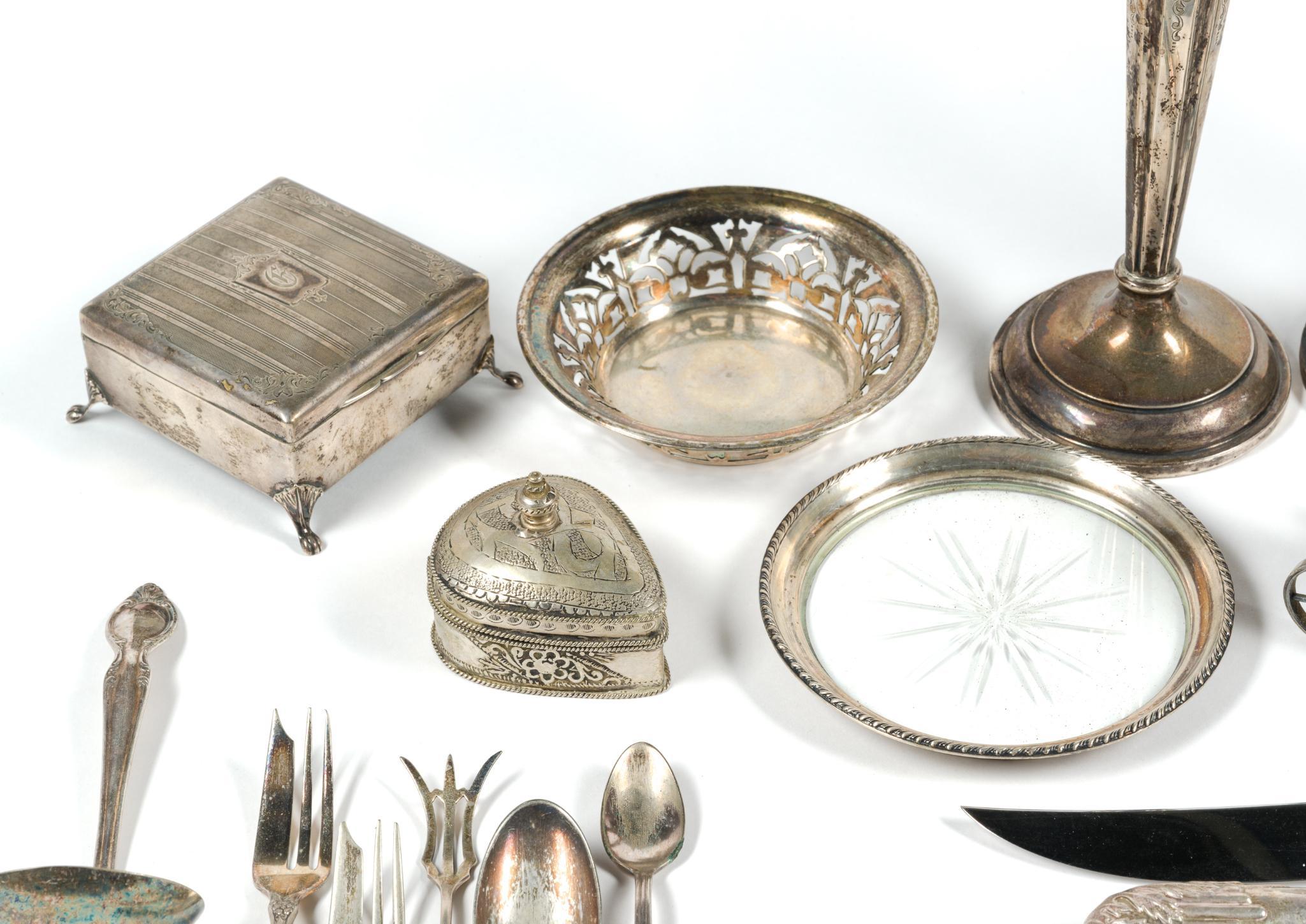 Sterling Silver & Silver Plate