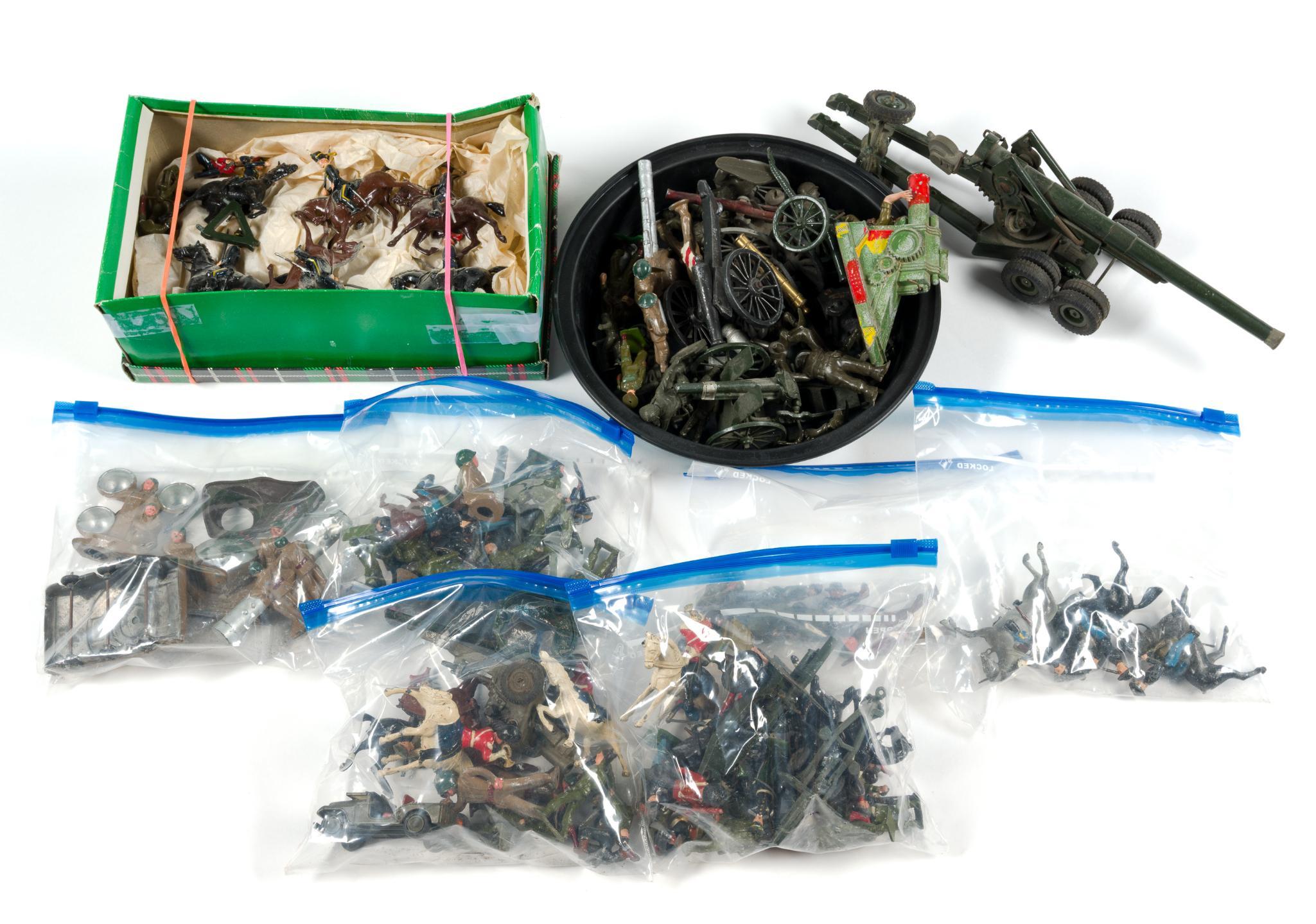 Lead, Tin & Plastic Toy Soldiers Incl. G. Britain
