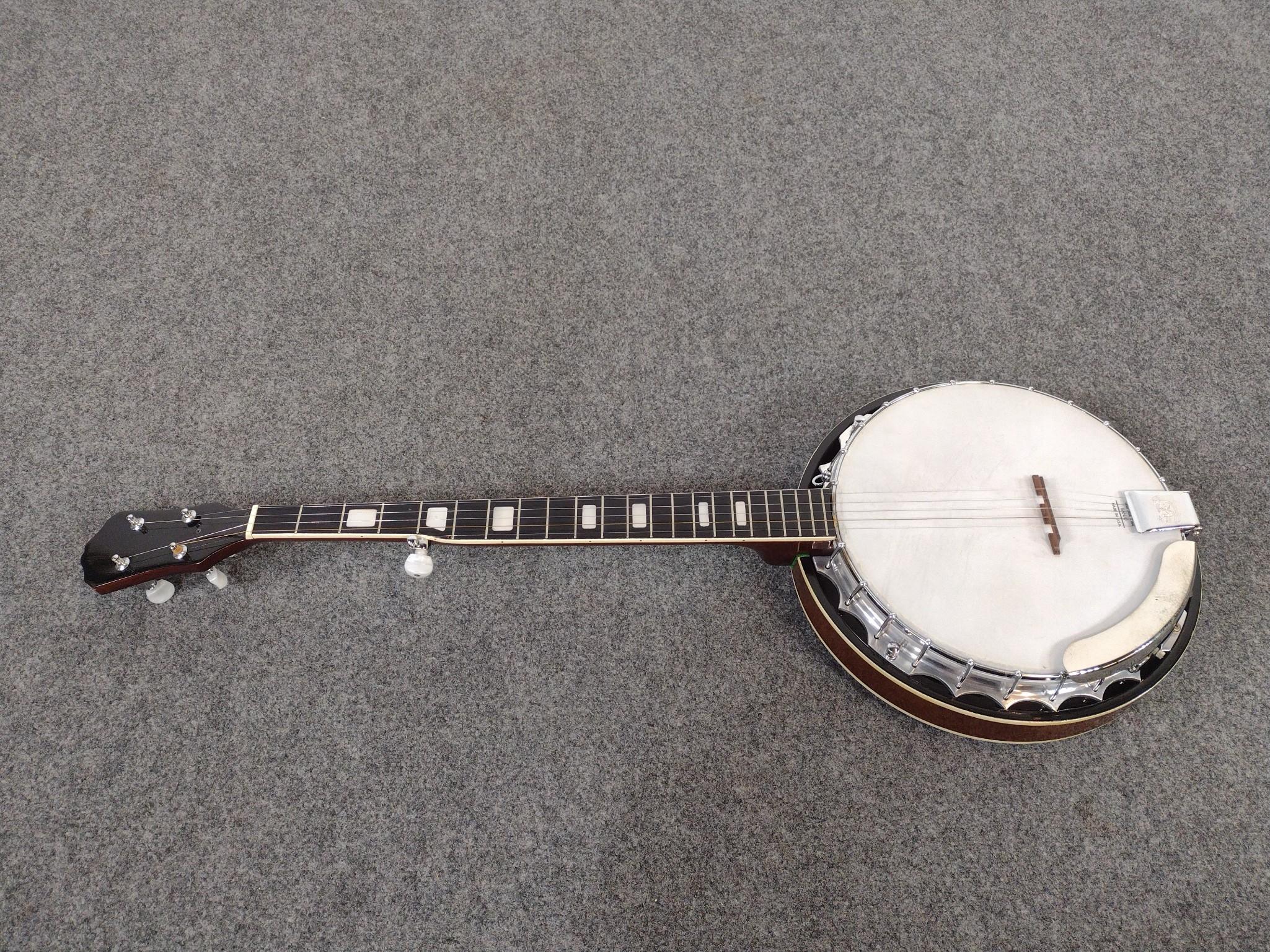 Weather King 5-String Banjo & Vintage Artley Concert Flute