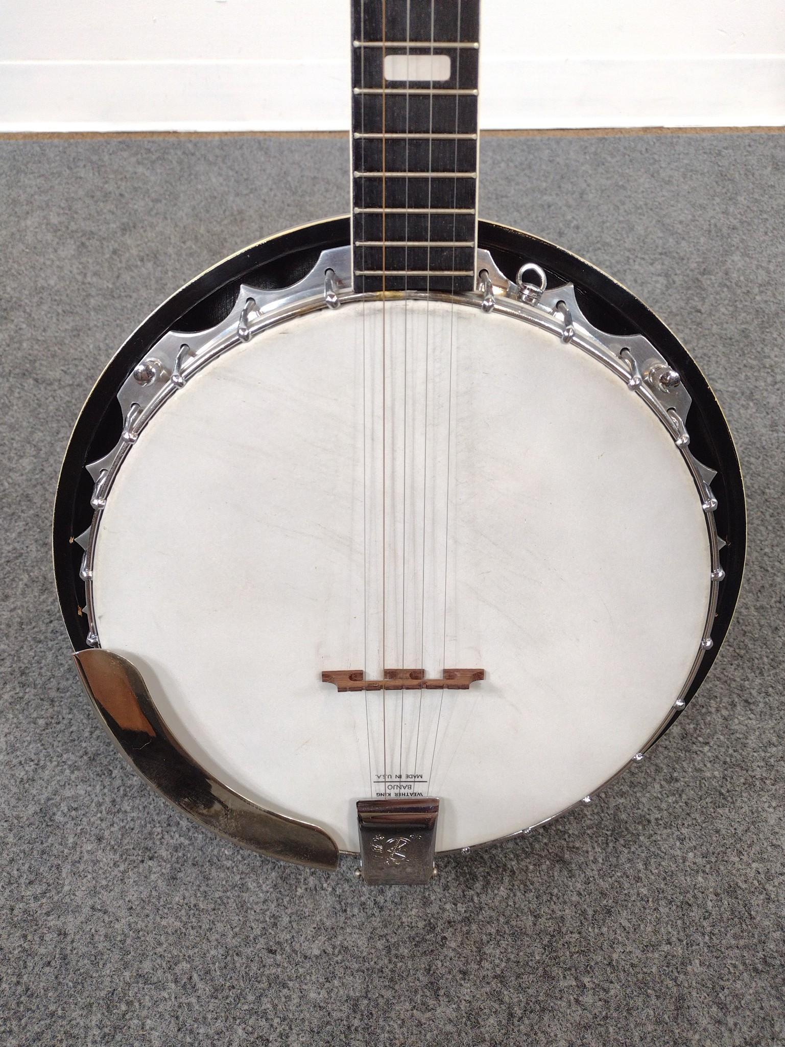 Weather King 5-String Banjo & Vintage Artley Concert Flute