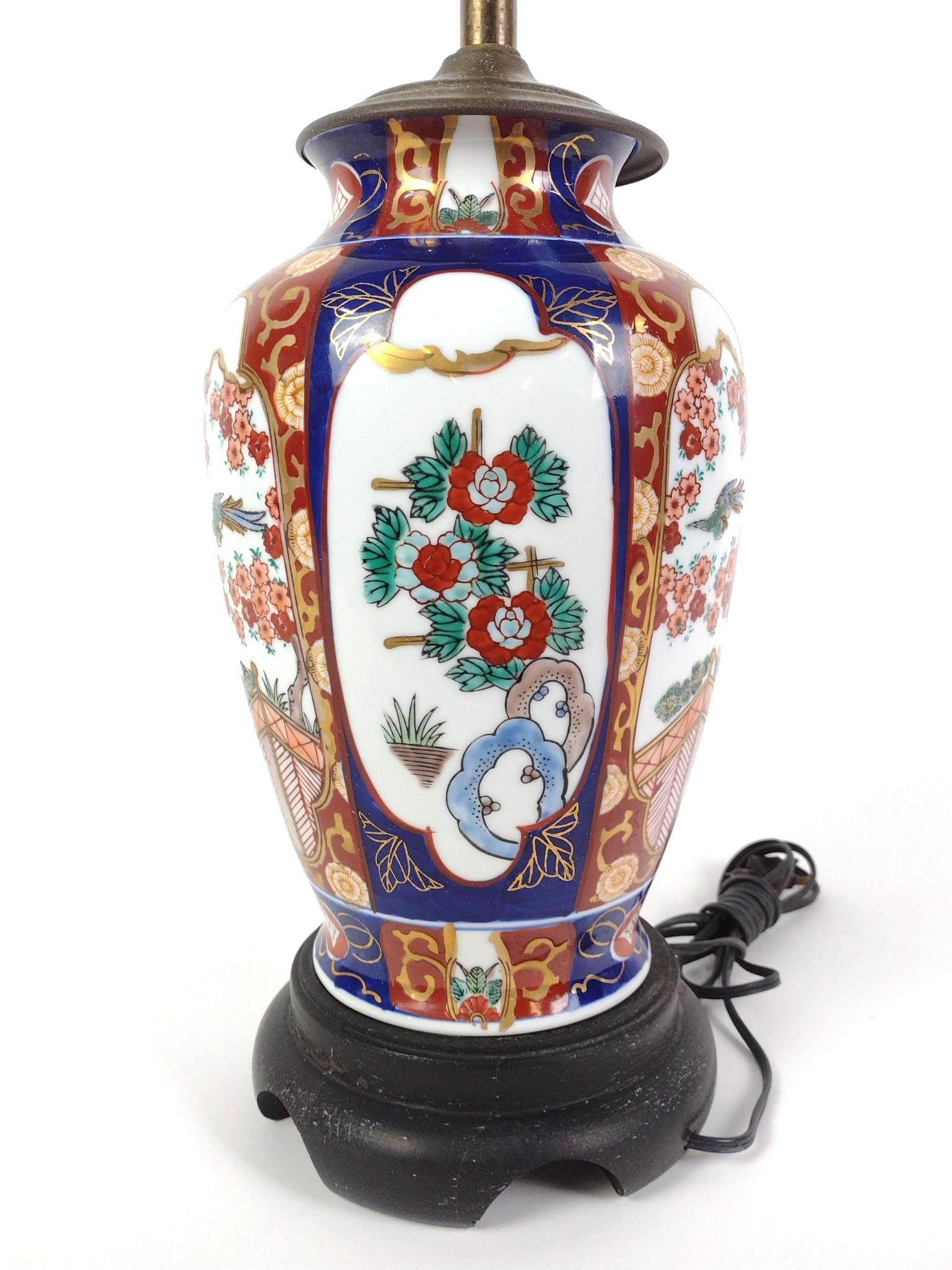 Imari & Famille Rose Table Lamps
